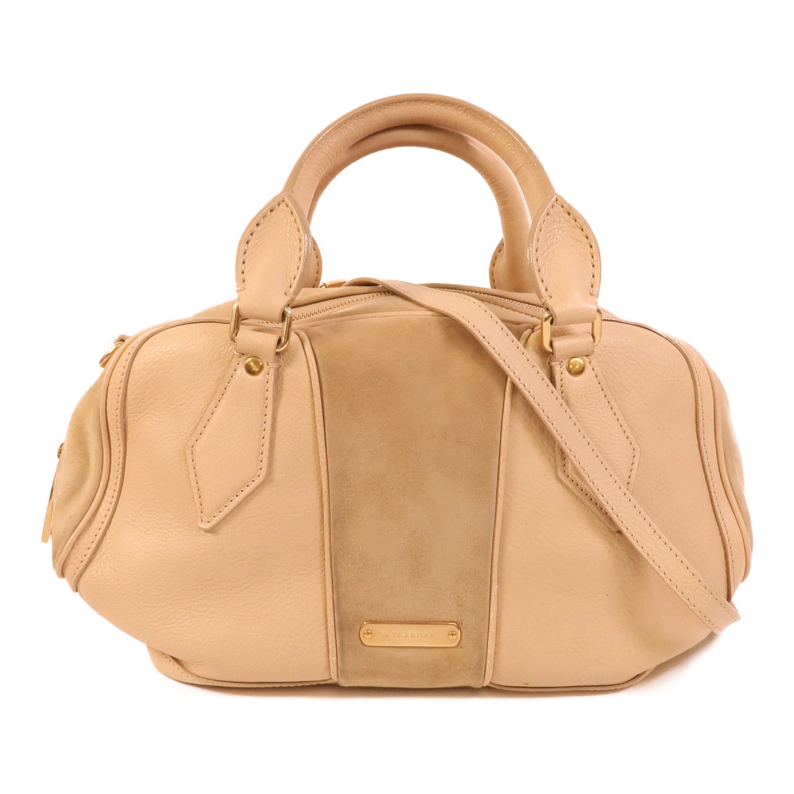 BURBERRY 牛皮皮革Shoulder Bag手挽肩背兩用袋