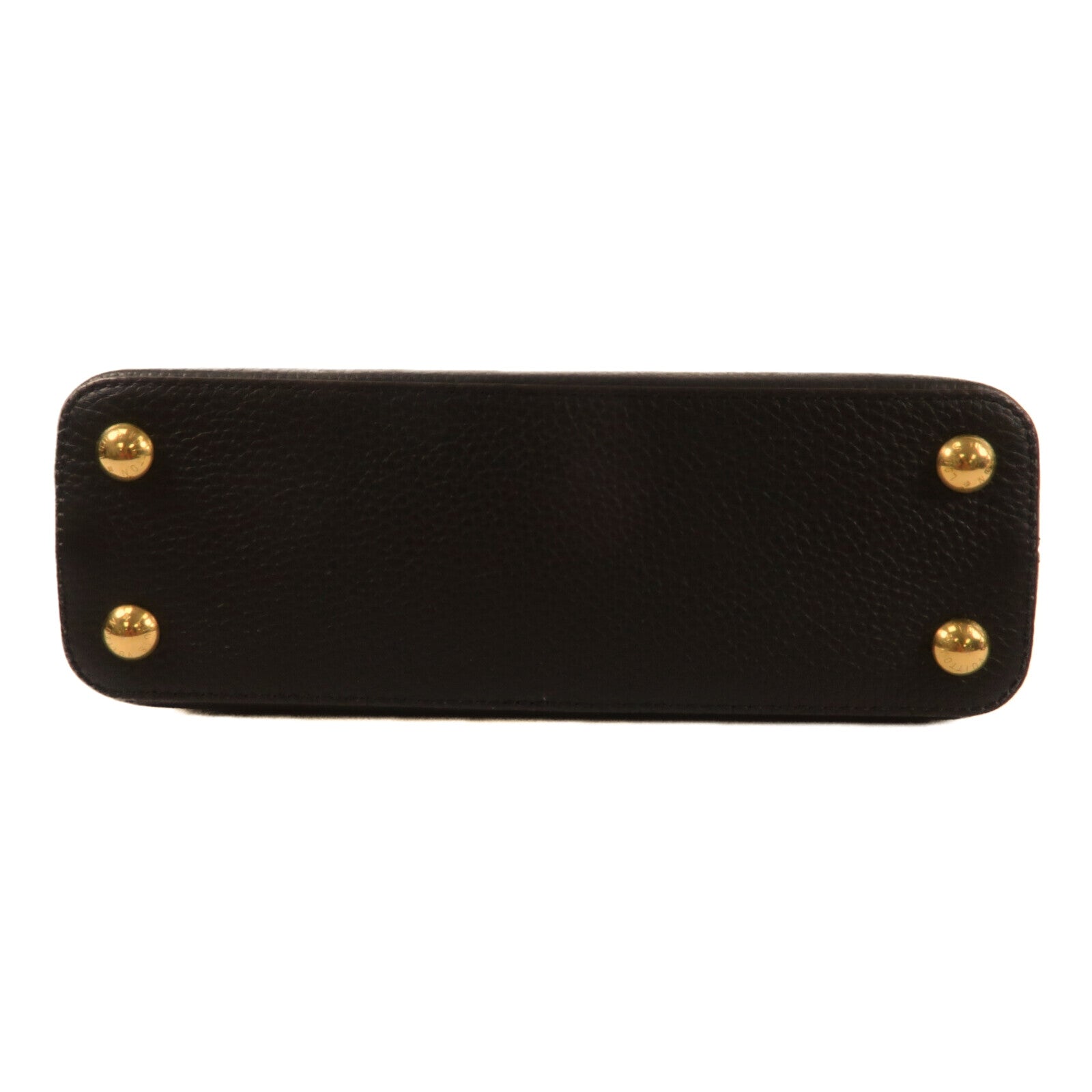 LOUIS VUITTON Taurillon Capucines BB手挽肩背兩用袋