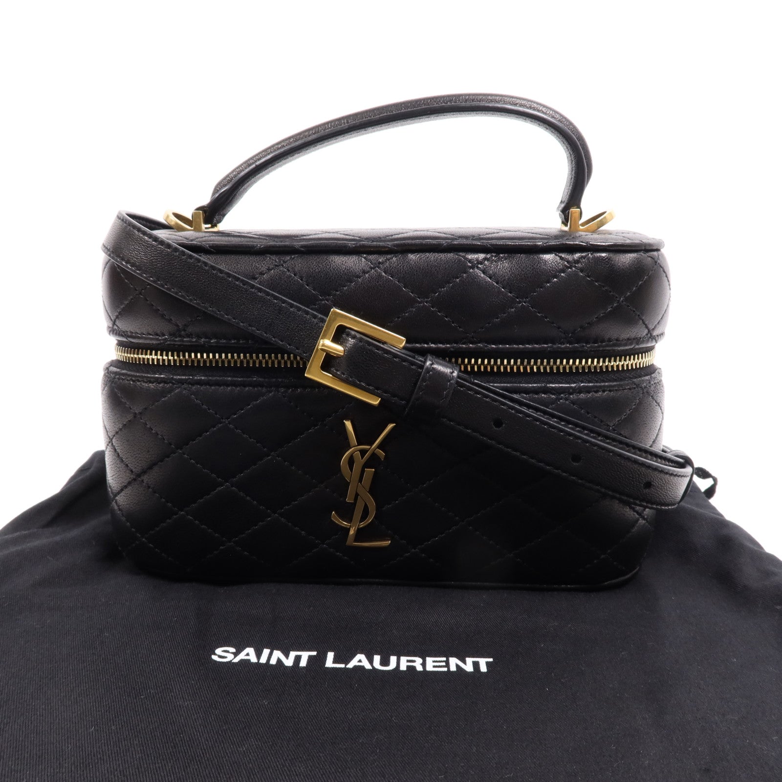 YVES SAINT LAURENT 羊皮皮革Shoulder Bag金扣肩背袋