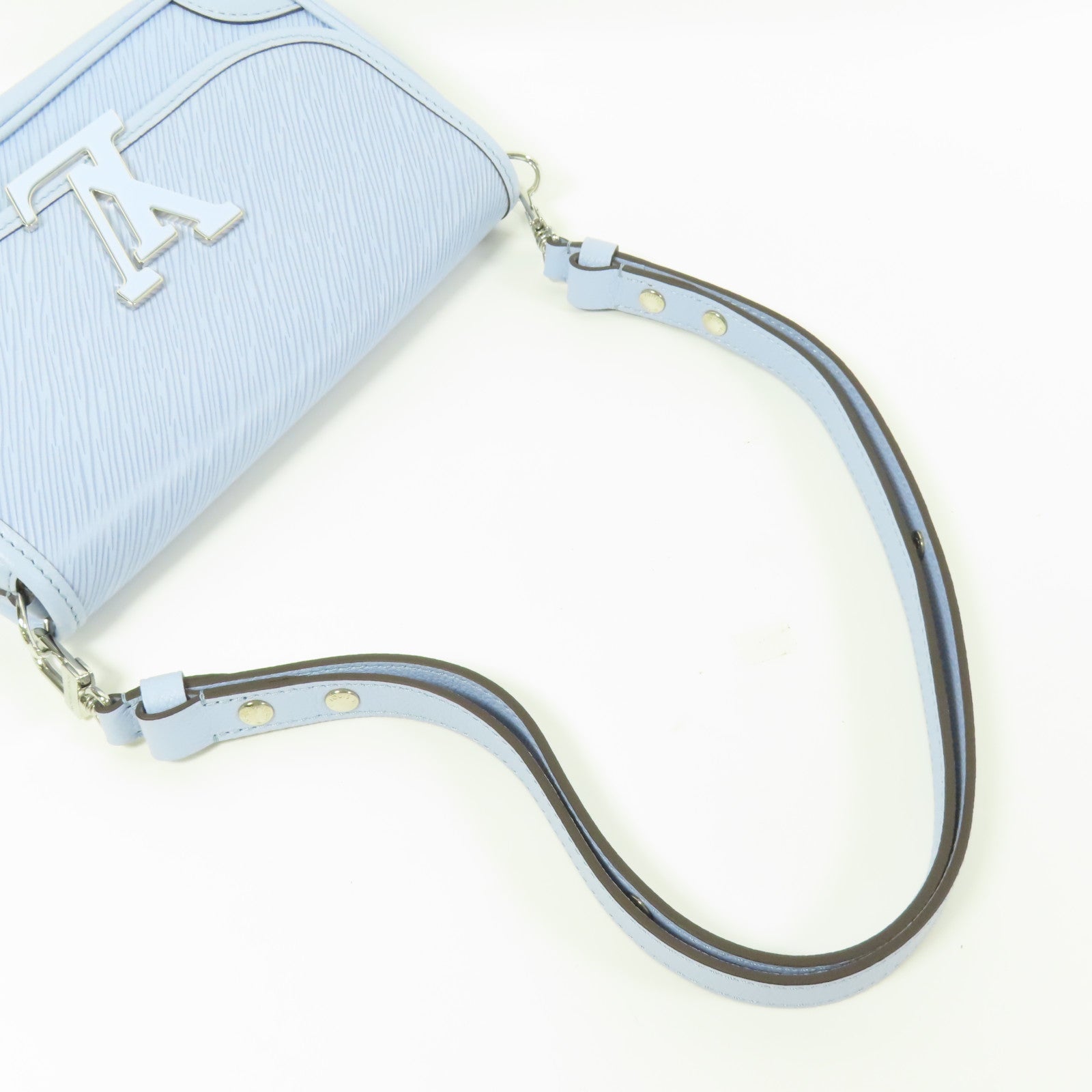 LOUIS VUITTON Epi Buci銀扣肩背袋