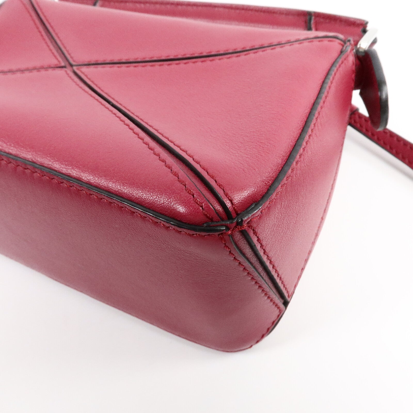 LOEWE 牛皮皮革Mini Puzzle手挽肩背兩用袋