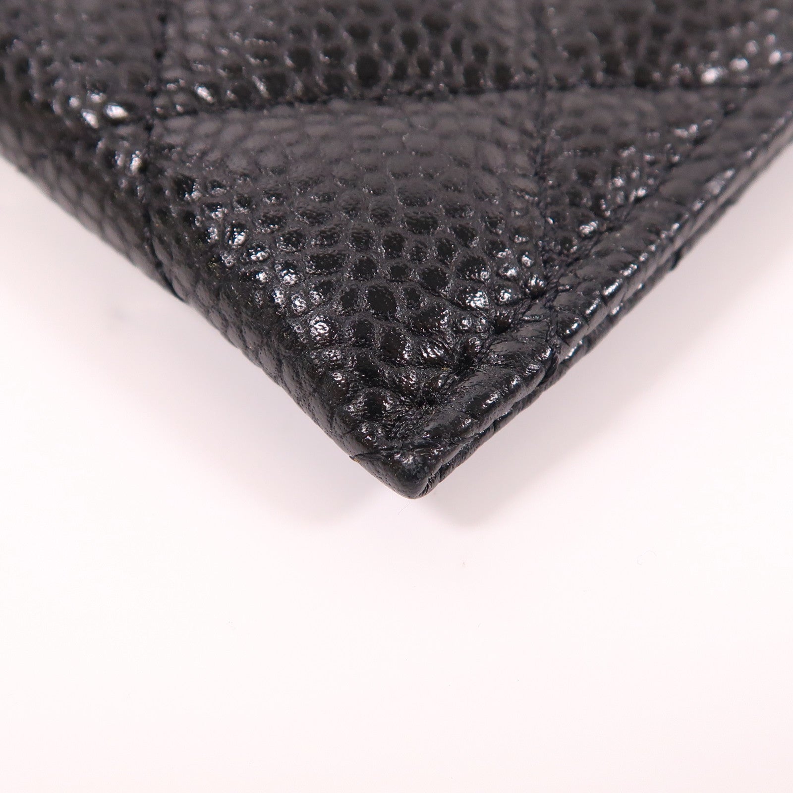 CHANEL 牛皮皮革Long Wallet金扣長錢包