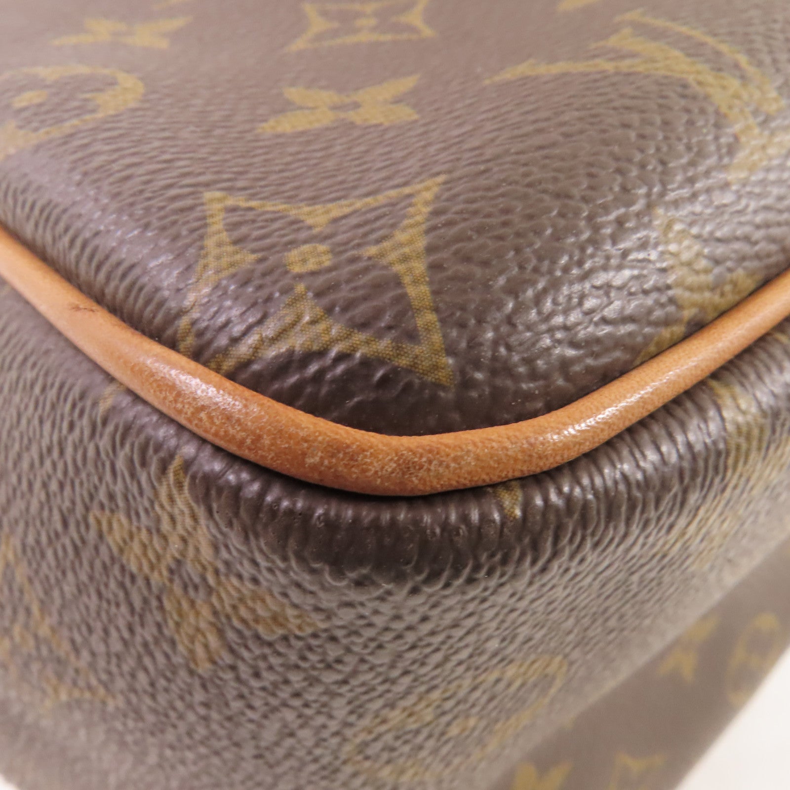 LOUIS VUITTON 【激減優惠】Monogram Deauville Hand Bag金扣手挽袋啡色