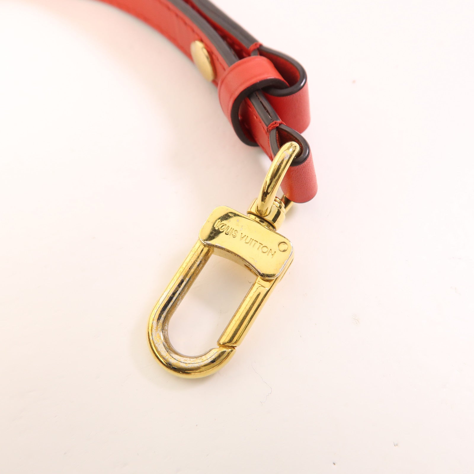 LOUIS VUITTON GHW Neo Noe Bucket Bag Shoulder Handbag M44021 Monogram Coquelicot