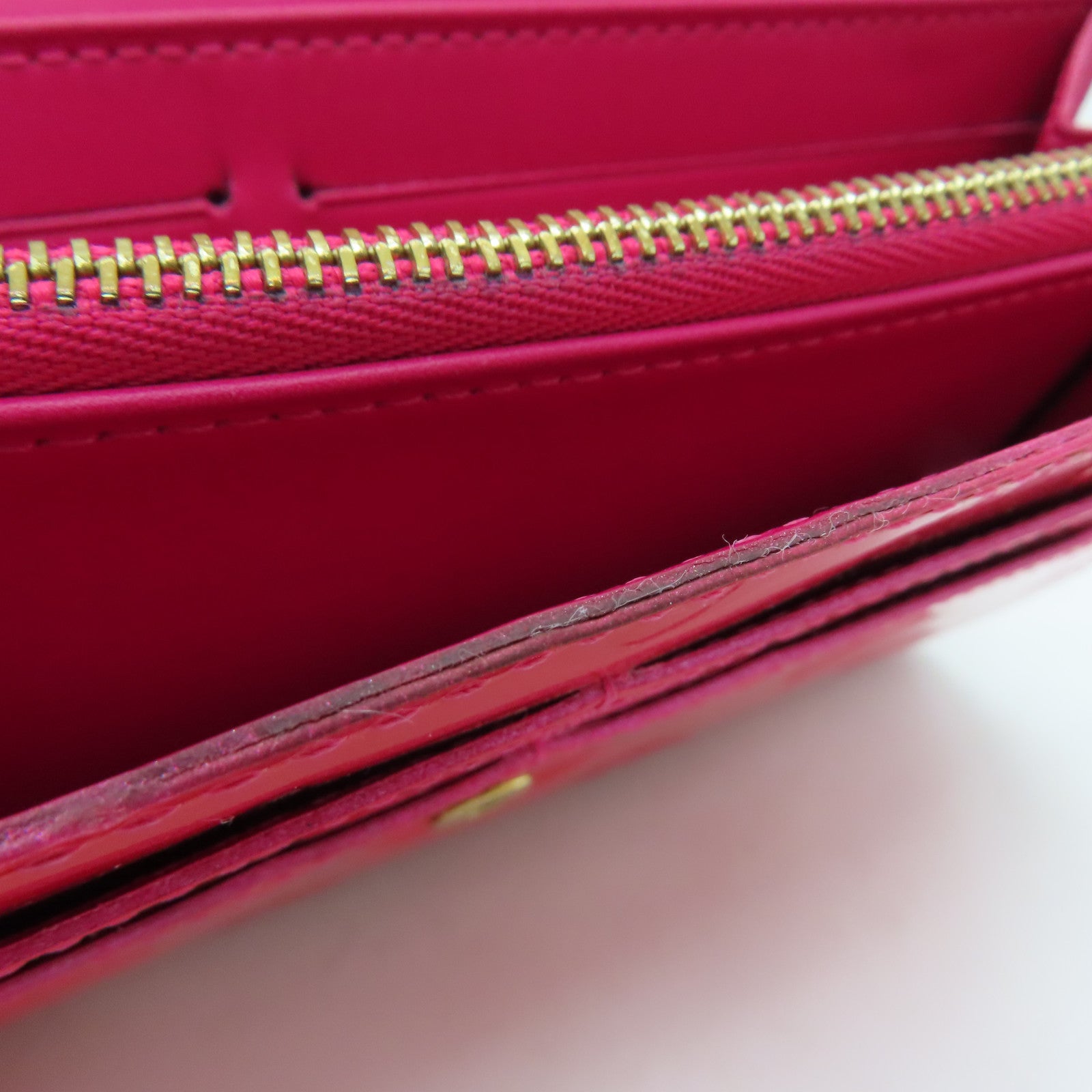 LOUIS VUITTON 【激減優惠】Venis Long Wallet金扣長錢包紅色