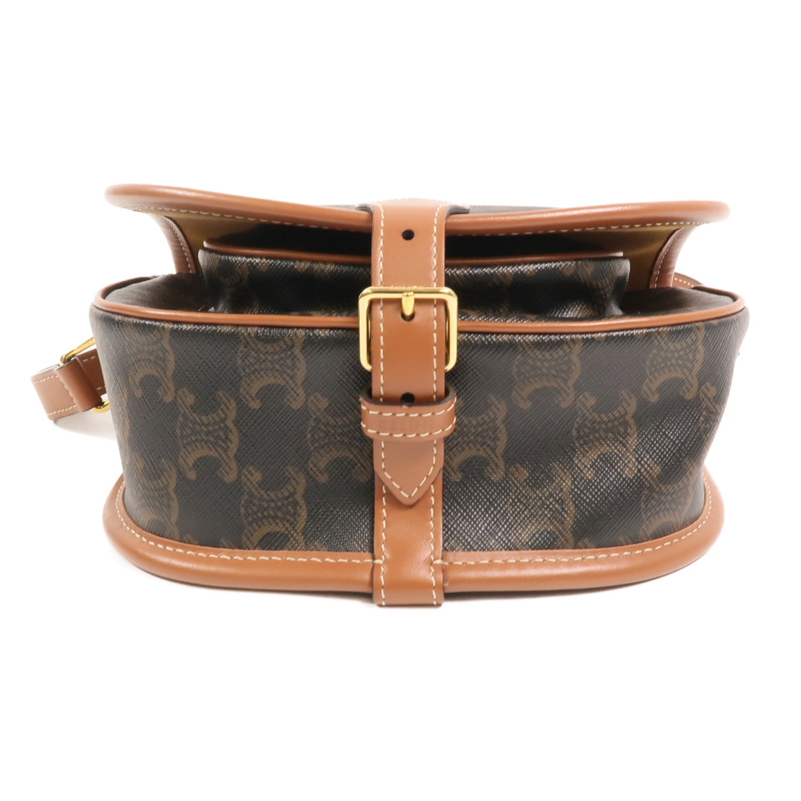 CELINE 塗層帆布Folco肩背袋