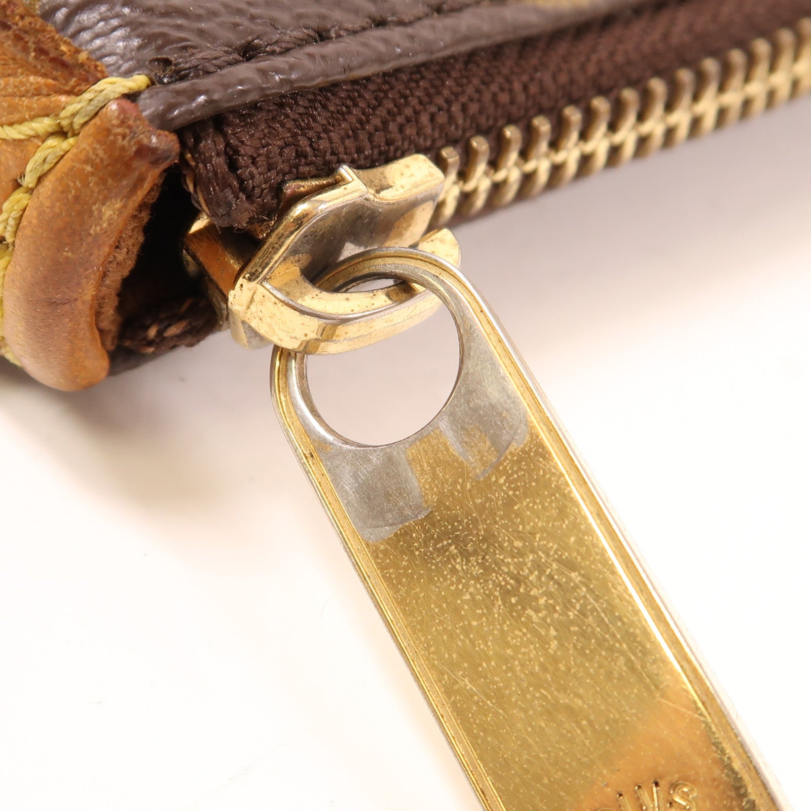 LOUIS VUITTON LV GHW Totally PM Shoulder Tote Bag M56688 Monogram Brown