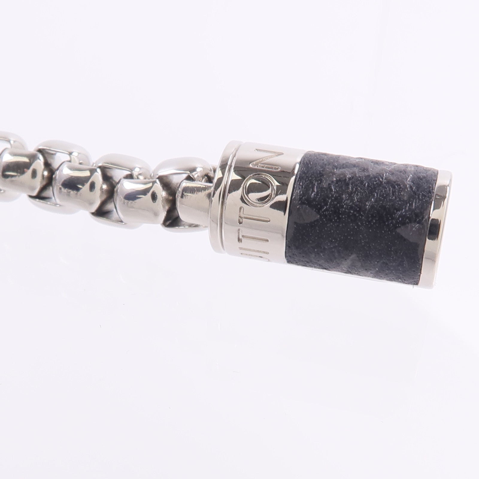 LOUIS VUITTON Monogram Eclipse Monogram Chain Bracelet手鏈