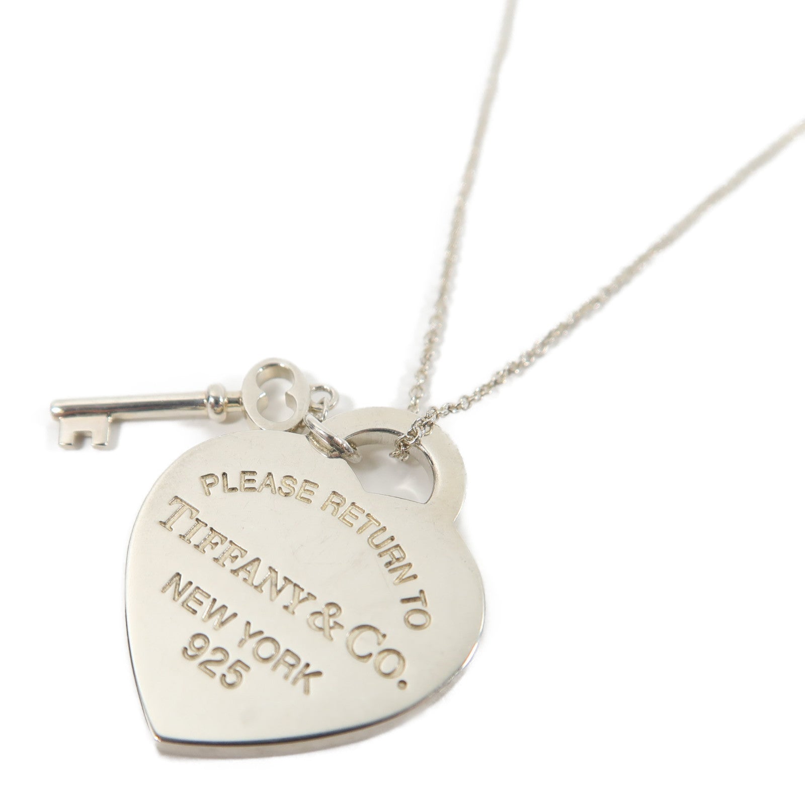 TIFFANY＆CO 925純銀Necklace項鍊銀色