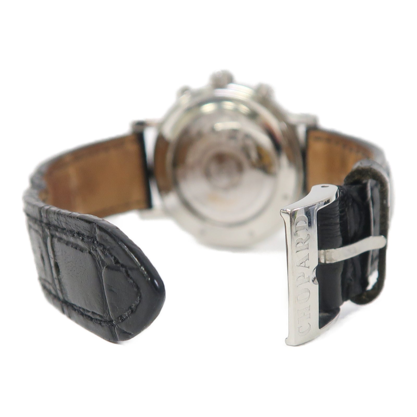Chopard Mile Miglia不鏽鋼手錶自動機芯黑色