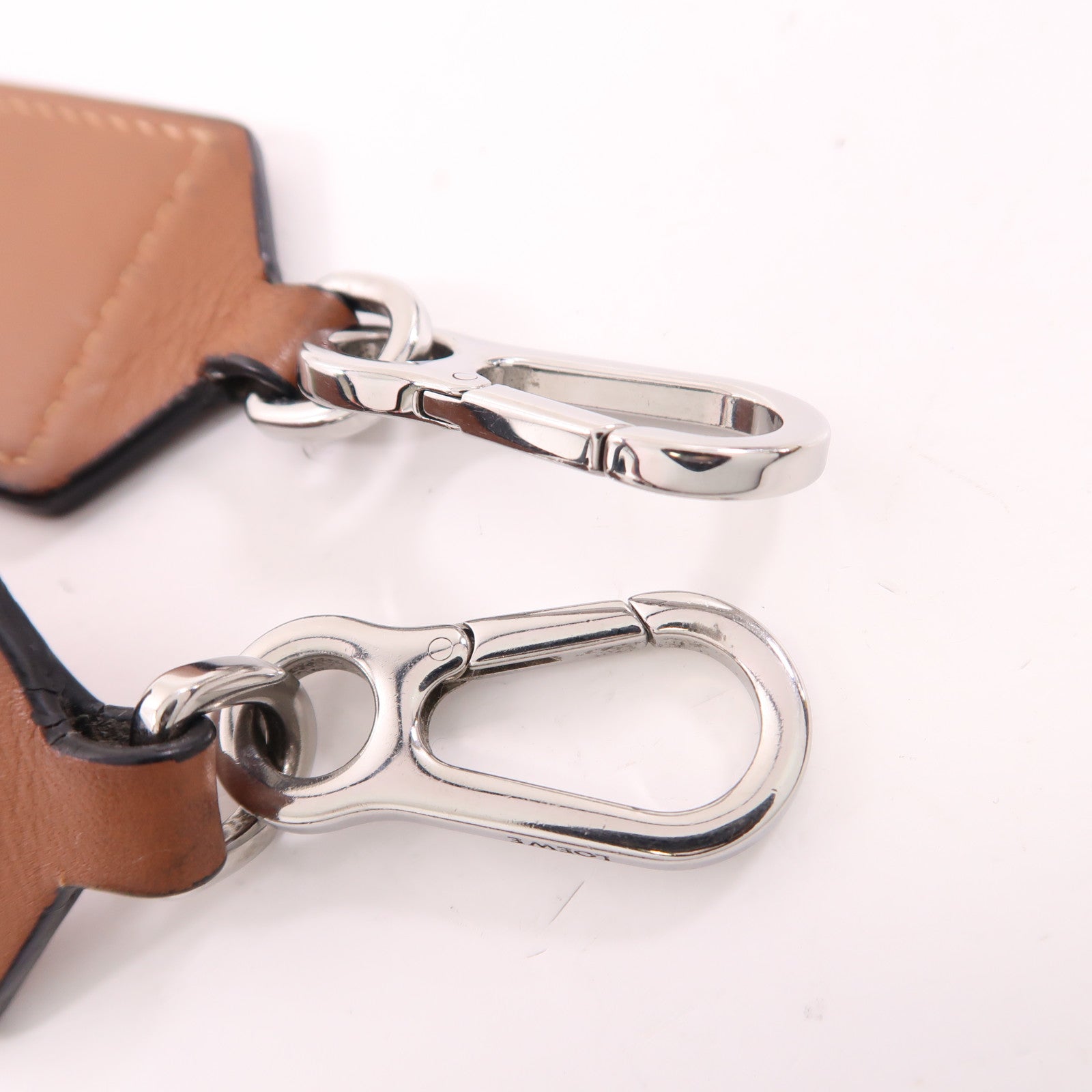 LOEWE 帆布Shoulder Strap金扣肩帶