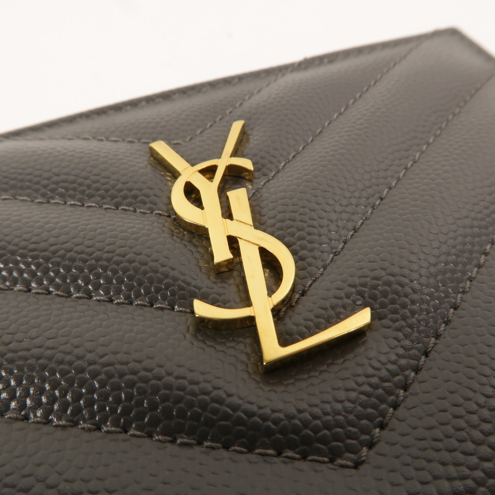 SAINT LAURENT 【激減優惠】牛皮皮革Wallet錢包