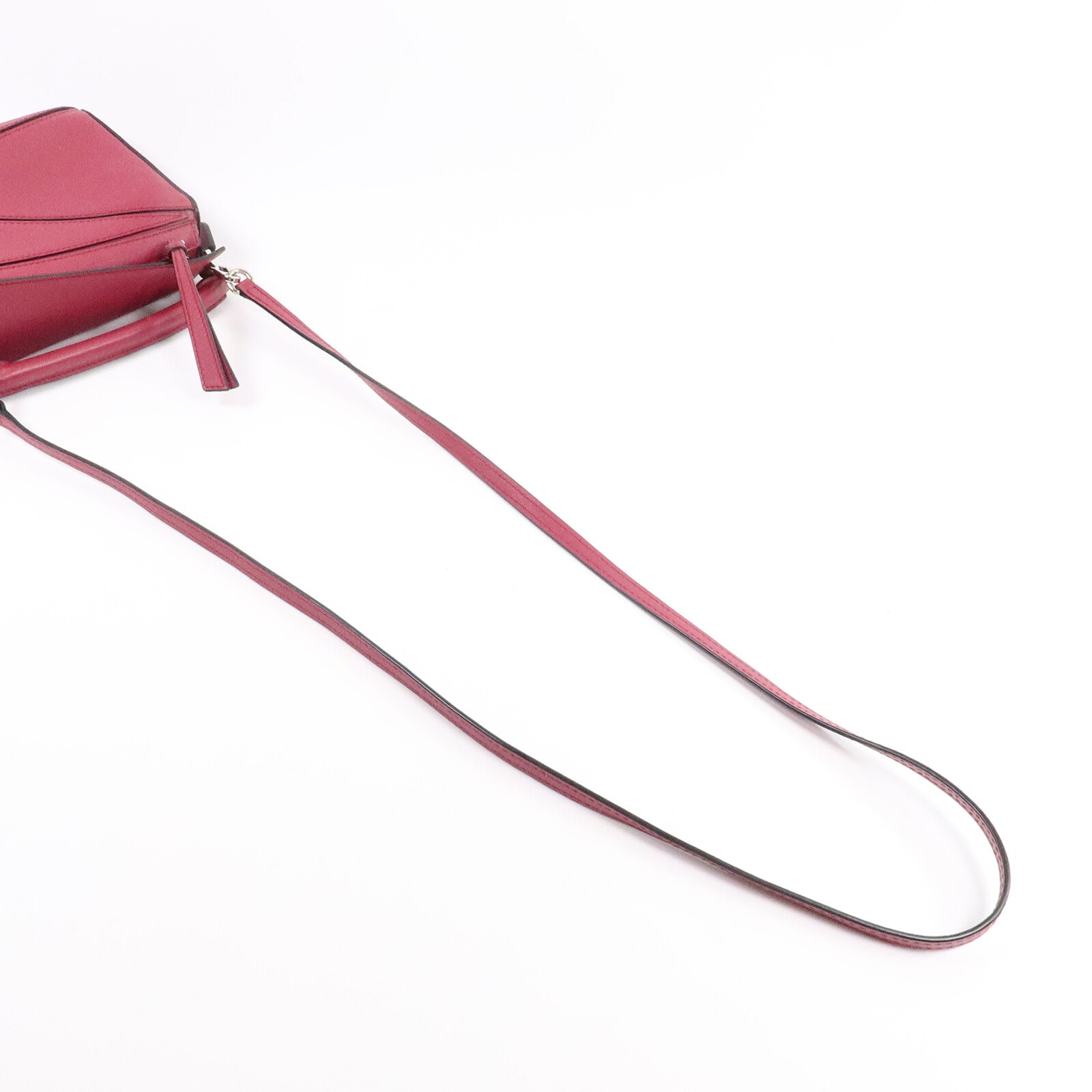 LOEWE 牛皮皮革Mini Puzzle手挽肩背兩用袋