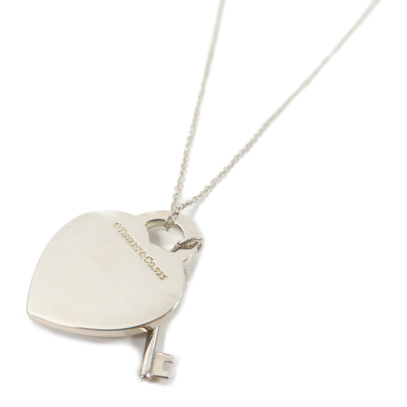 TIFFANY＆CO 925純銀Necklace項鍊銀色