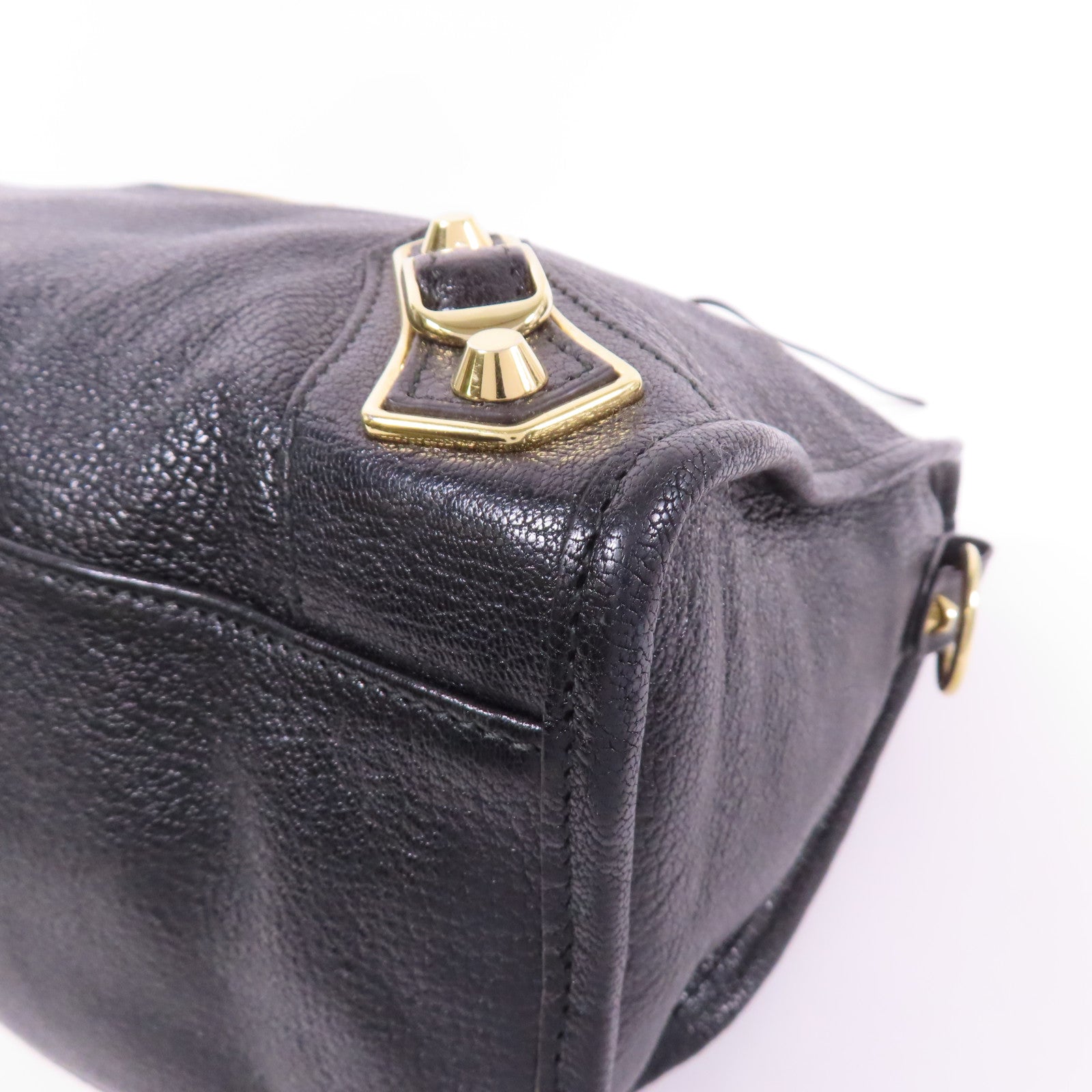 BALENCIAGA 牛皮皮革City金扣手挽肩背兩用袋