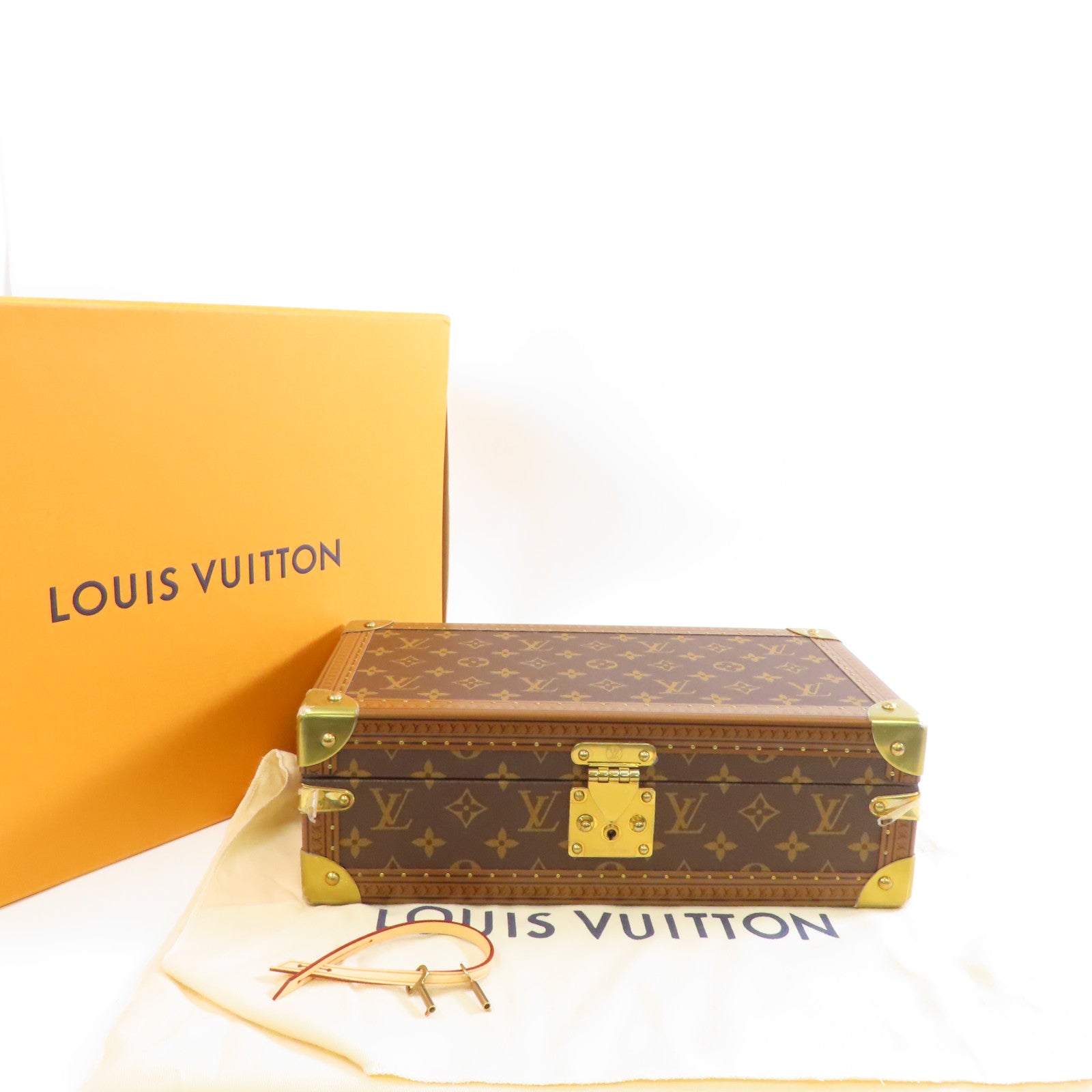 LOUIS VUITTON Monogram Coffret 8 Montres金扣手錶箱腕錶箱