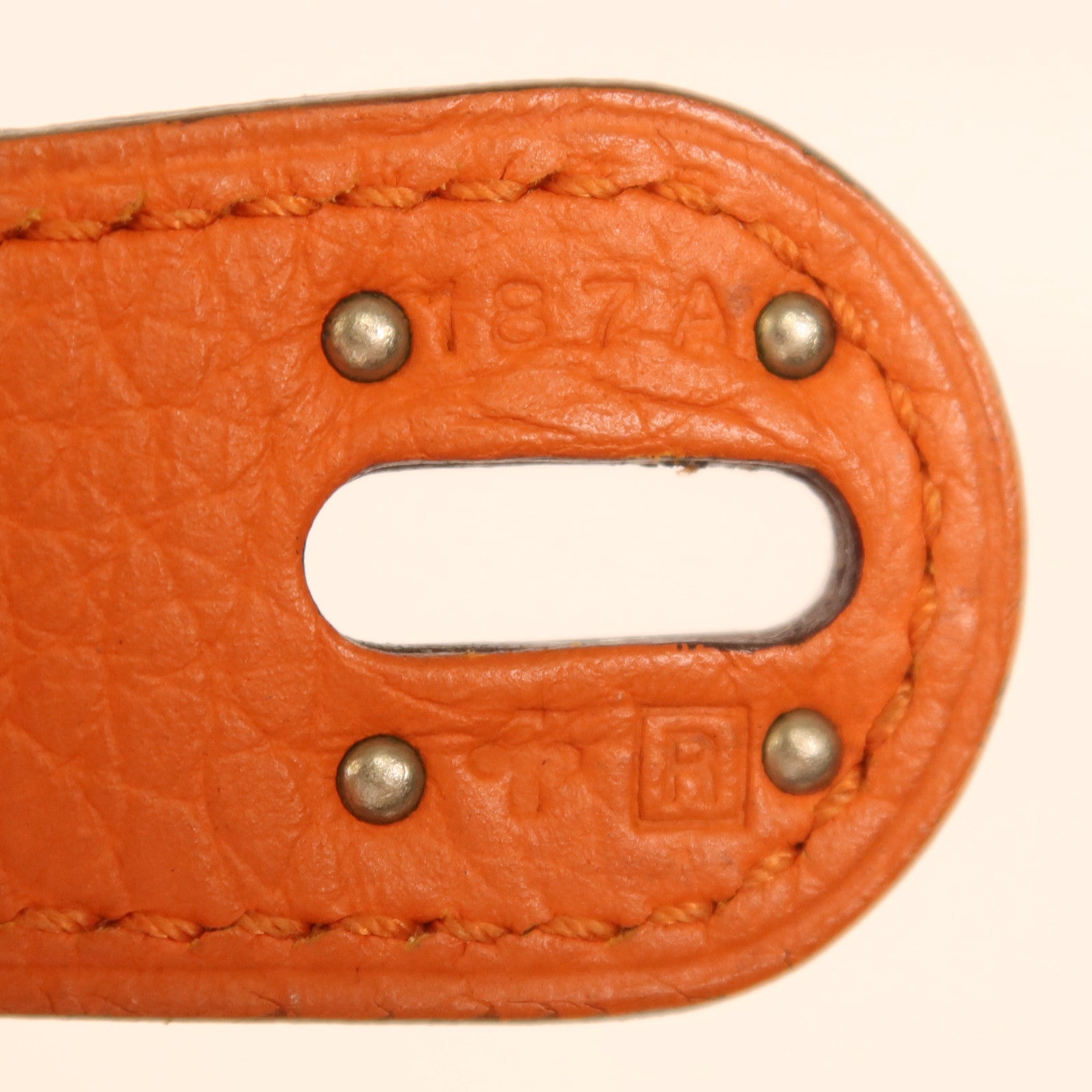 HERMES Clemence皮革Lindy 34銀扣手挽肩背兩用袋Feu