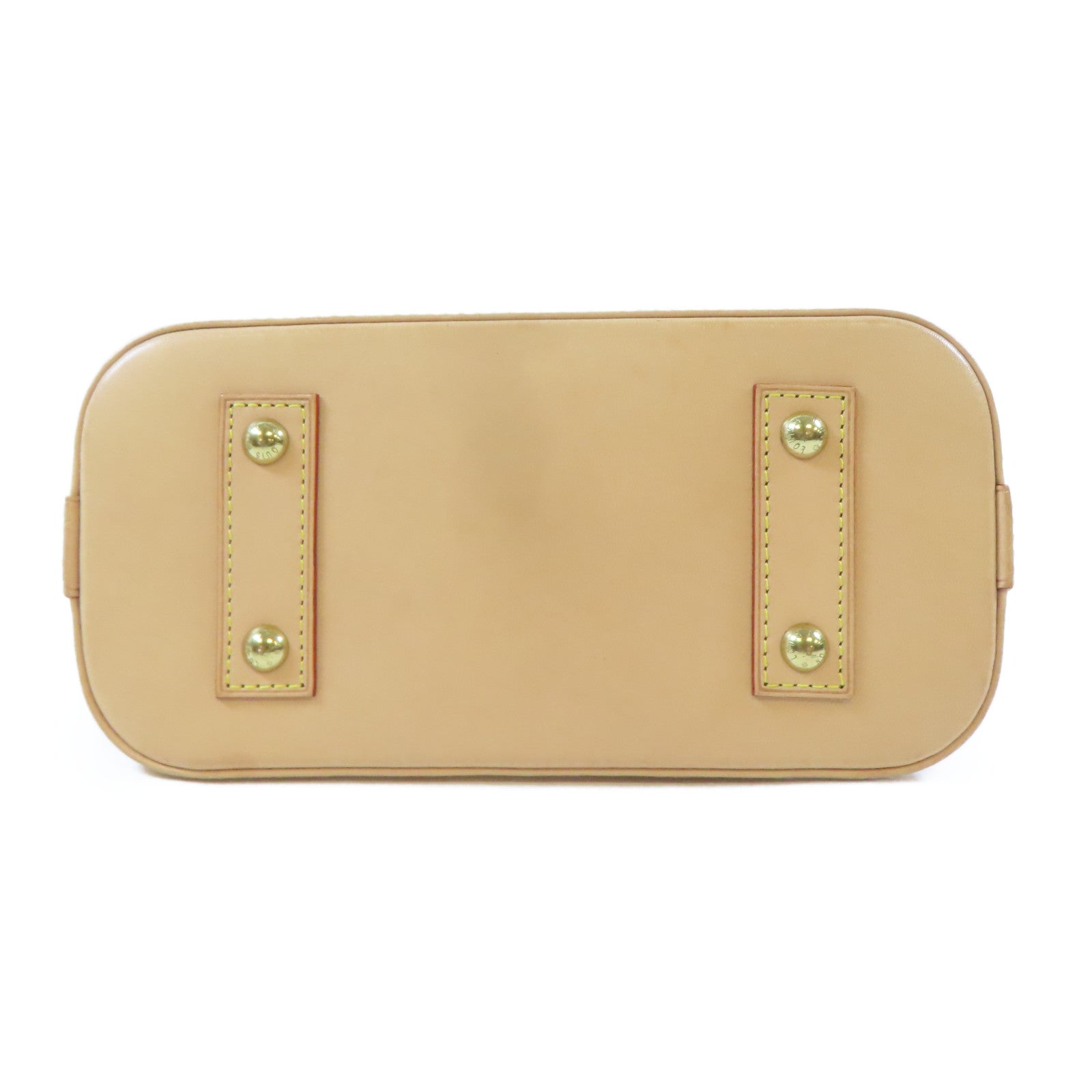 LOUIS VUITTON Monogram Alma BB金扣手挽肩背兩用袋啡色