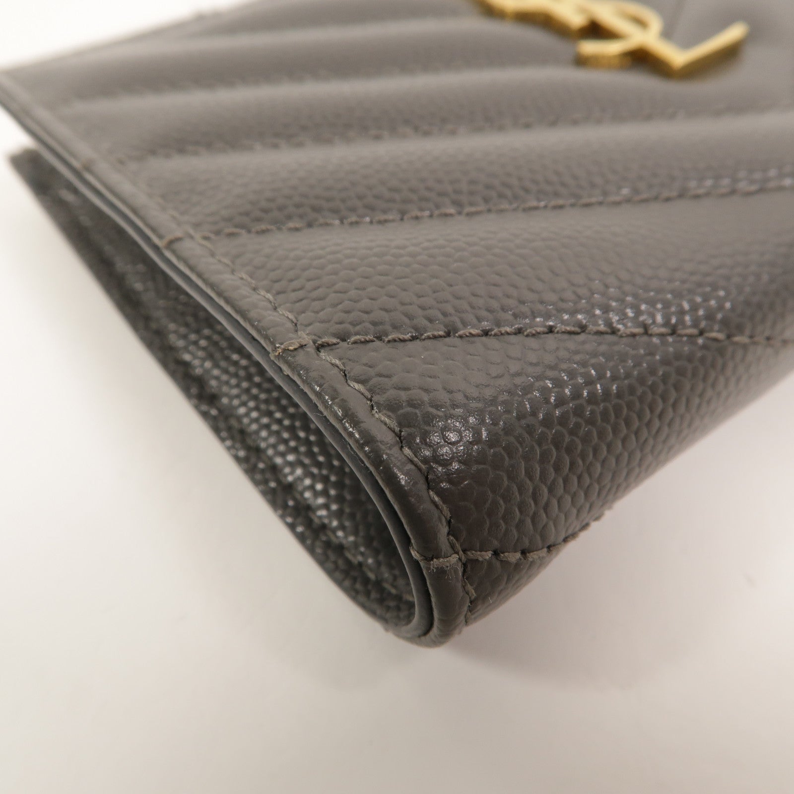 SAINT LAURENT 【激減優惠】牛皮皮革Wallet錢包