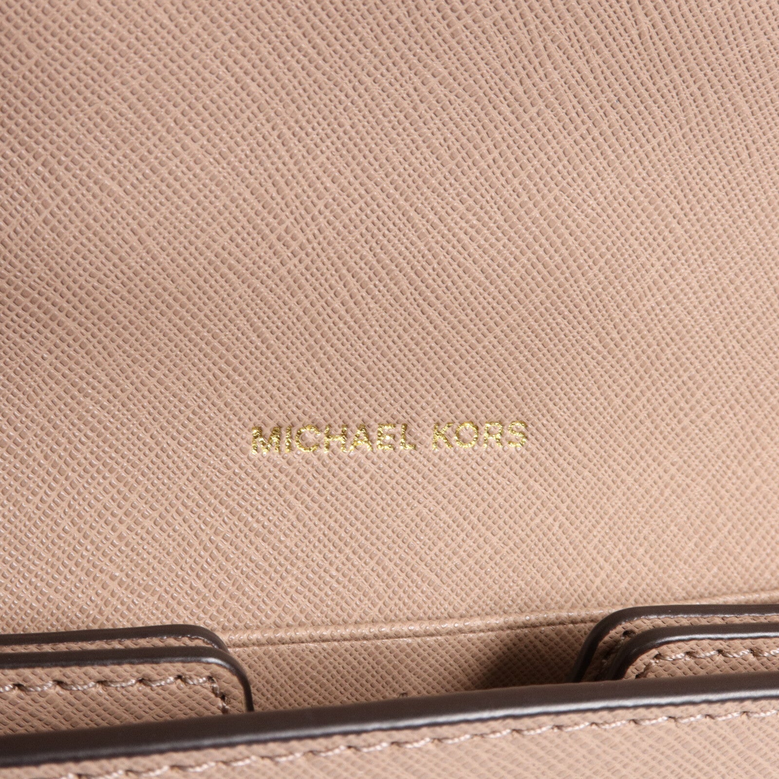 Michael Kors 牛皮皮革Phone Crossbody鏈帶肩背袋
