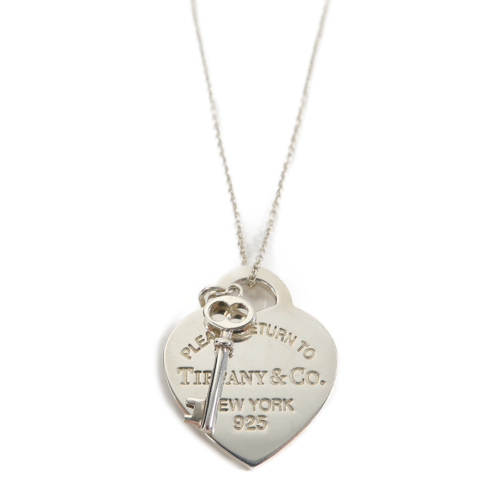TIFFANY＆CO 925純銀Necklace項鍊銀色