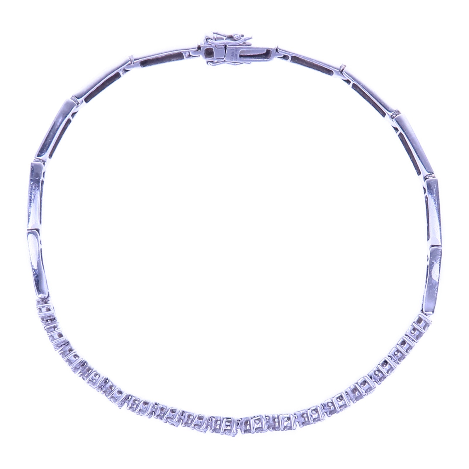 JEWELRY 【激減優惠】18K白金Diamond Bracelet鑽石手鏈