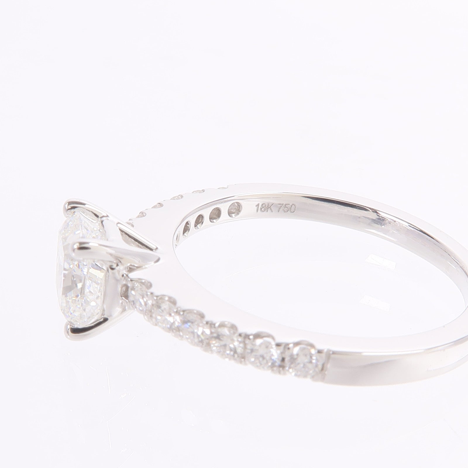 JEWELRY 18K白金Diamond Ring鑽石戒指