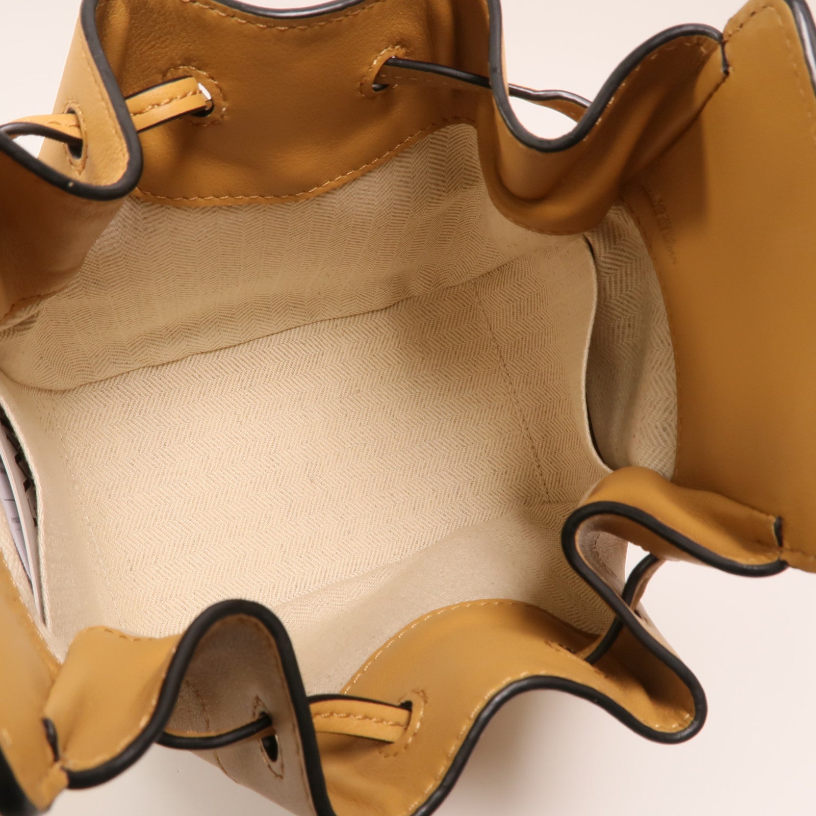 LOEWE 牛皮皮革Mini Hammock金扣手挽肩背兩用袋