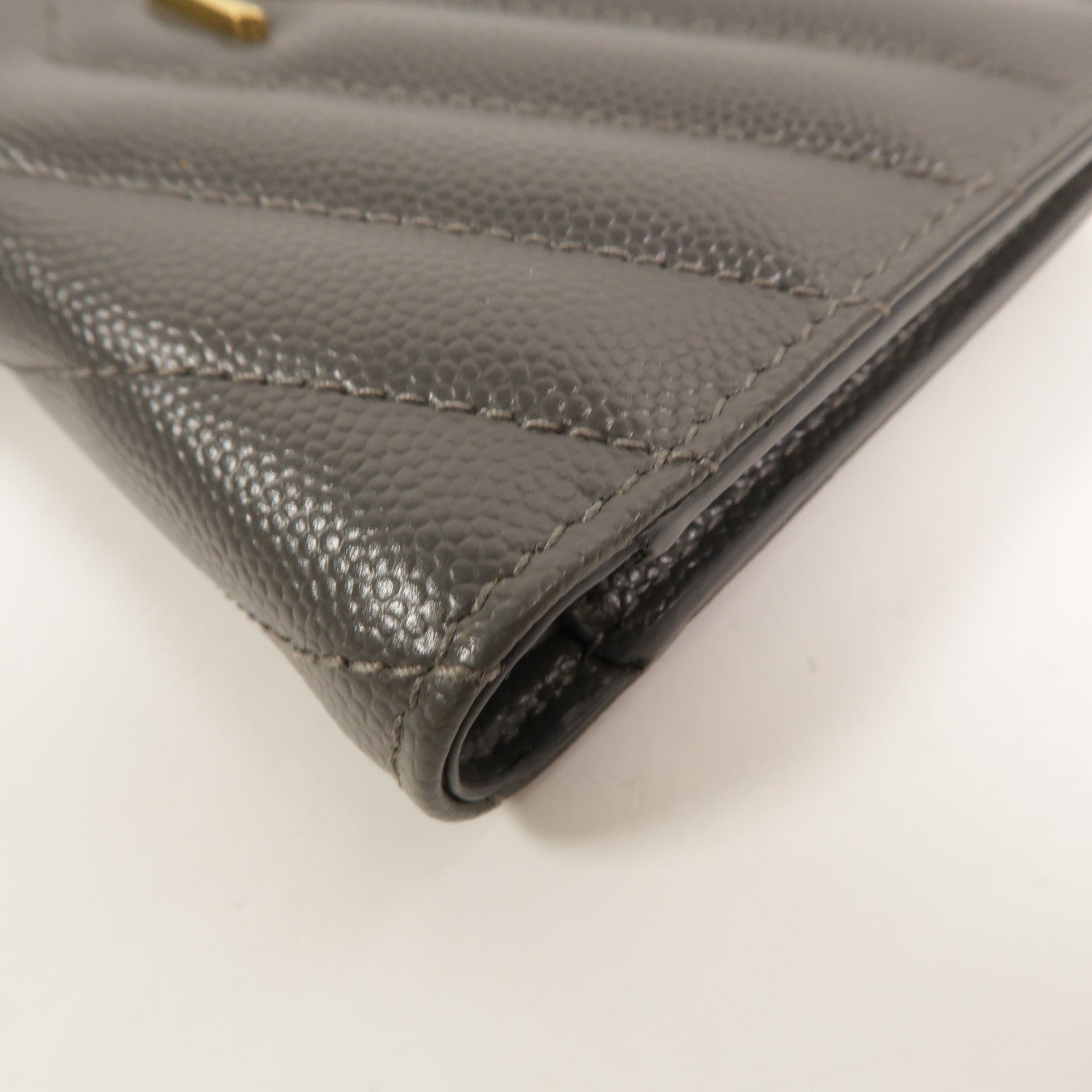 SAINT LAURENT 【激減優惠】牛皮皮革Wallet錢包