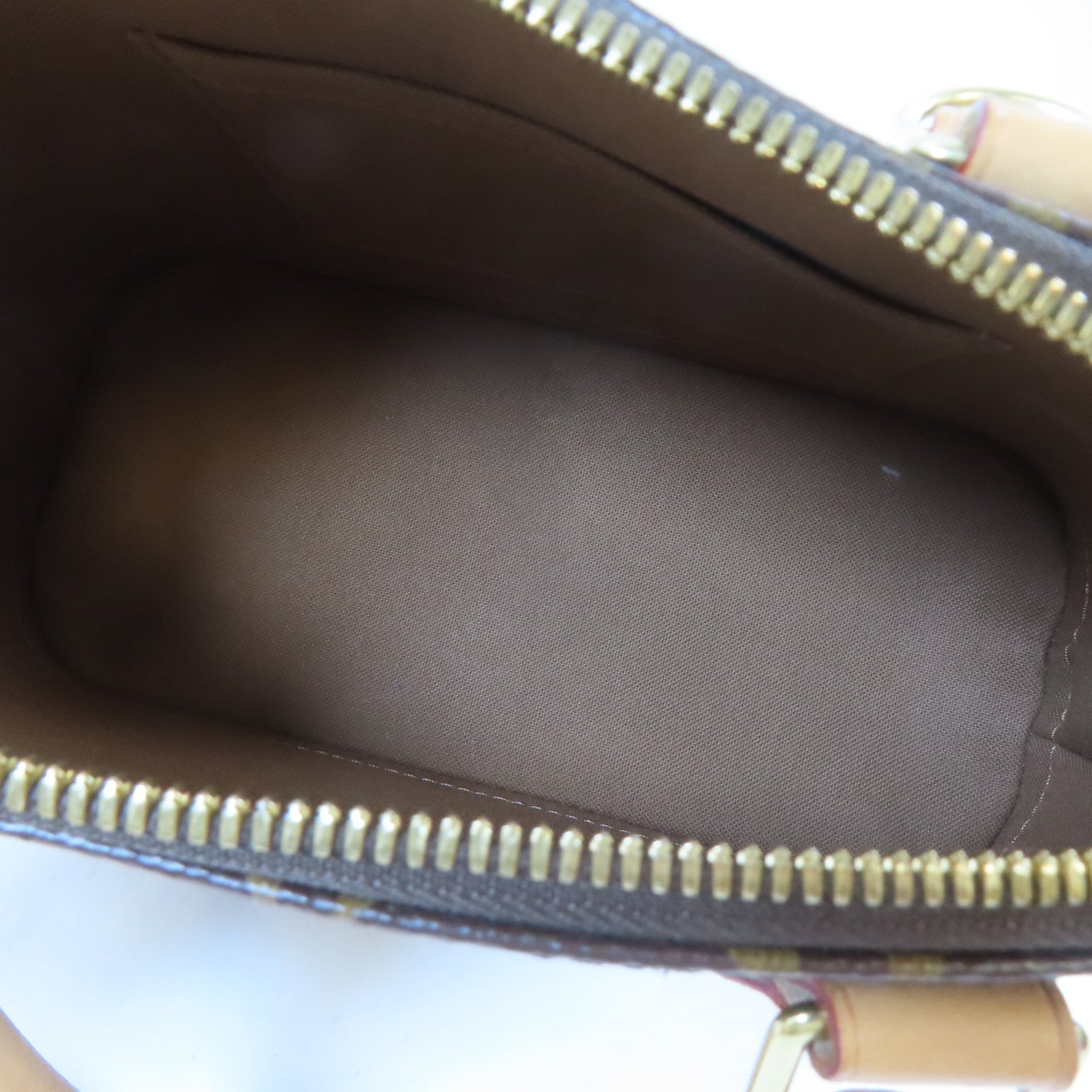 LOUIS VUITTON Monogram Alma BB金扣手挽肩背兩用袋啡色