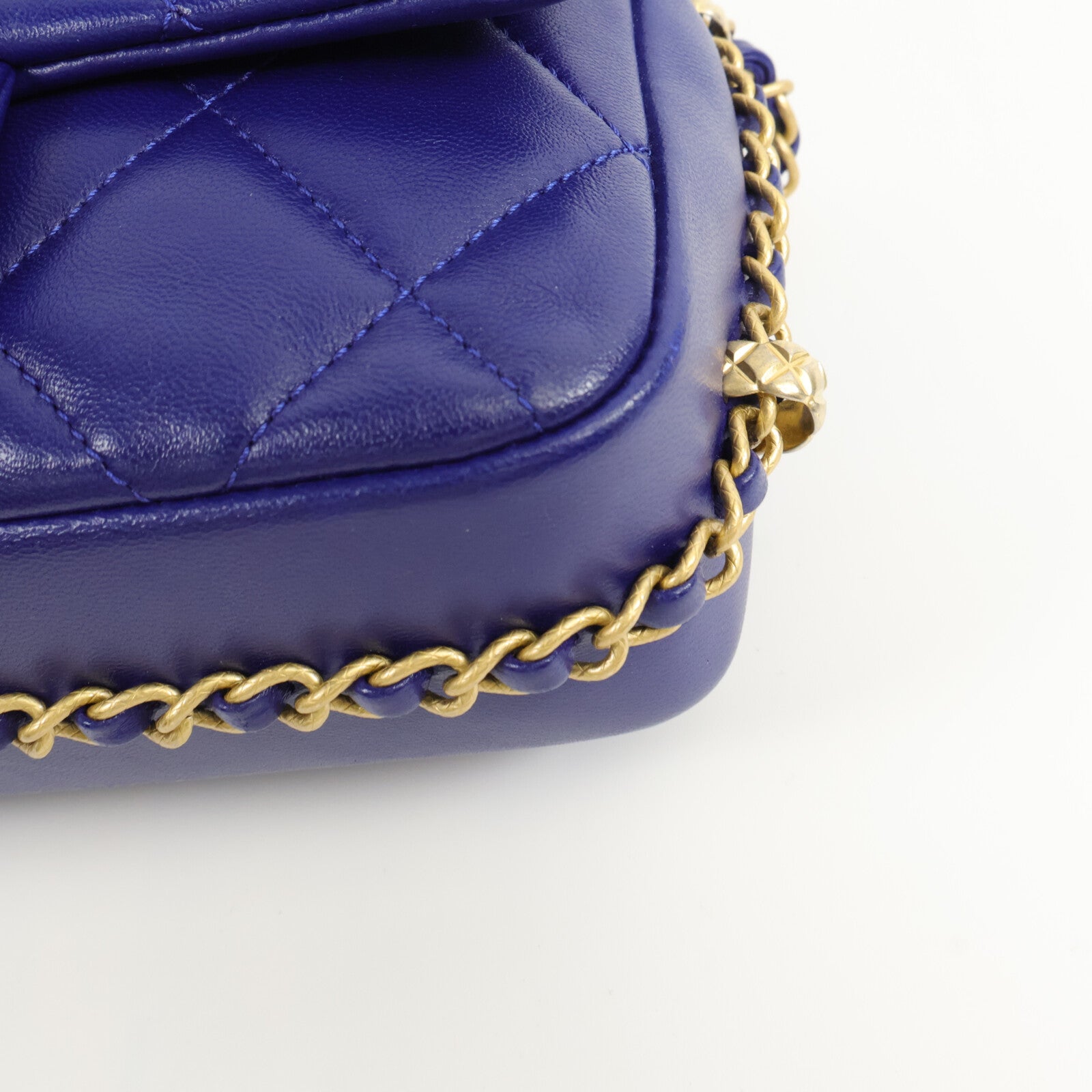 CHANEL 羊皮皮革Chain Shoulder Bag鏈帶肩背袋