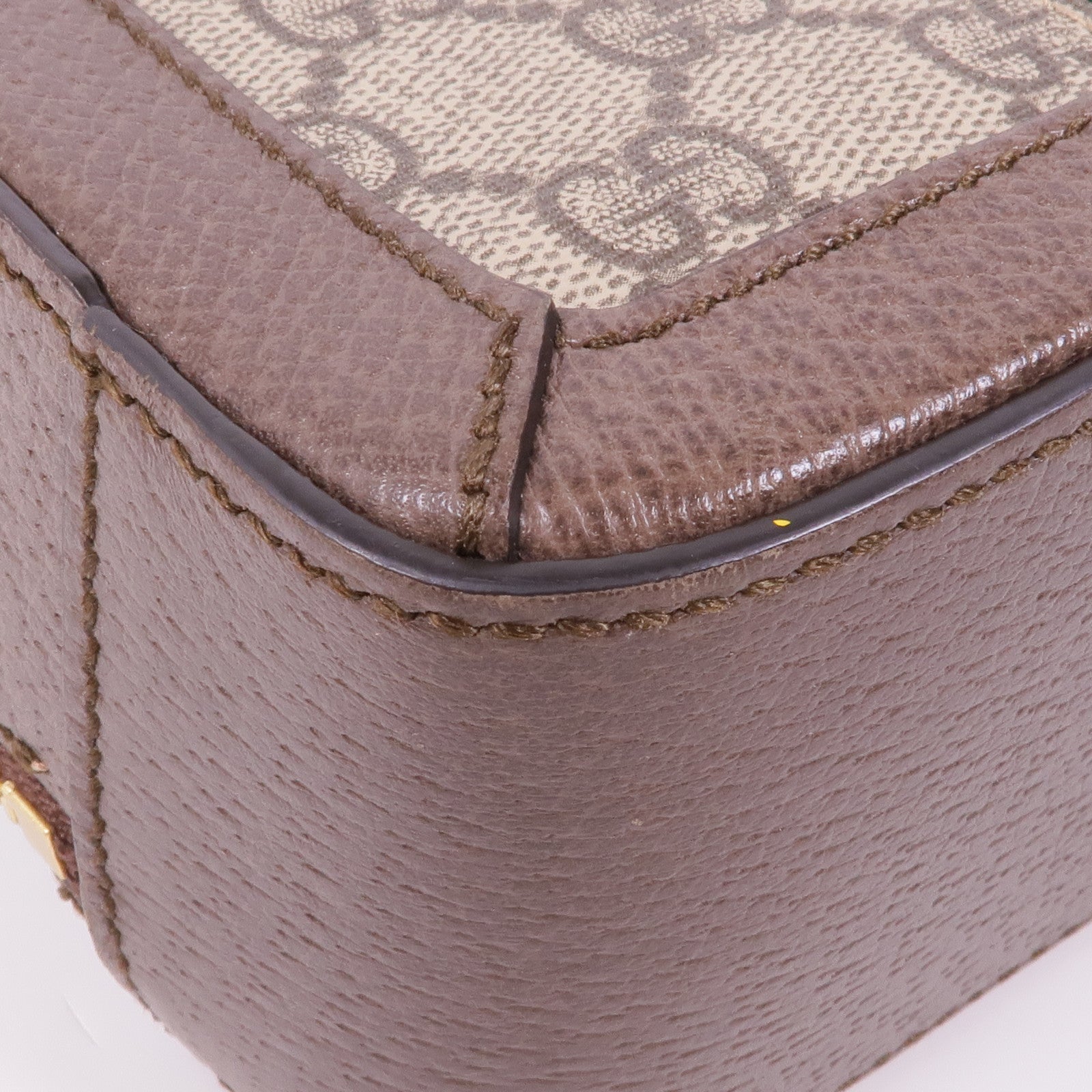 GUCCI 【激減優惠】塗層帆布Ophidia GG Mini金扣手挽肩背兩用袋