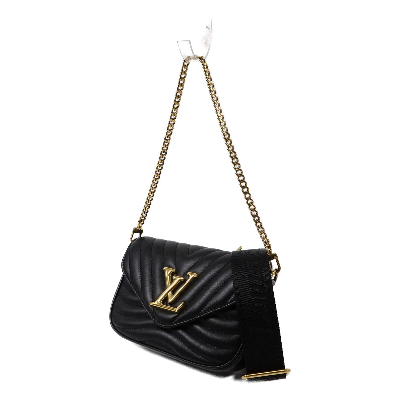 LOUIS VUITTON 牛皮皮革New Wave Multi Pochette手挽肩背兩用袋