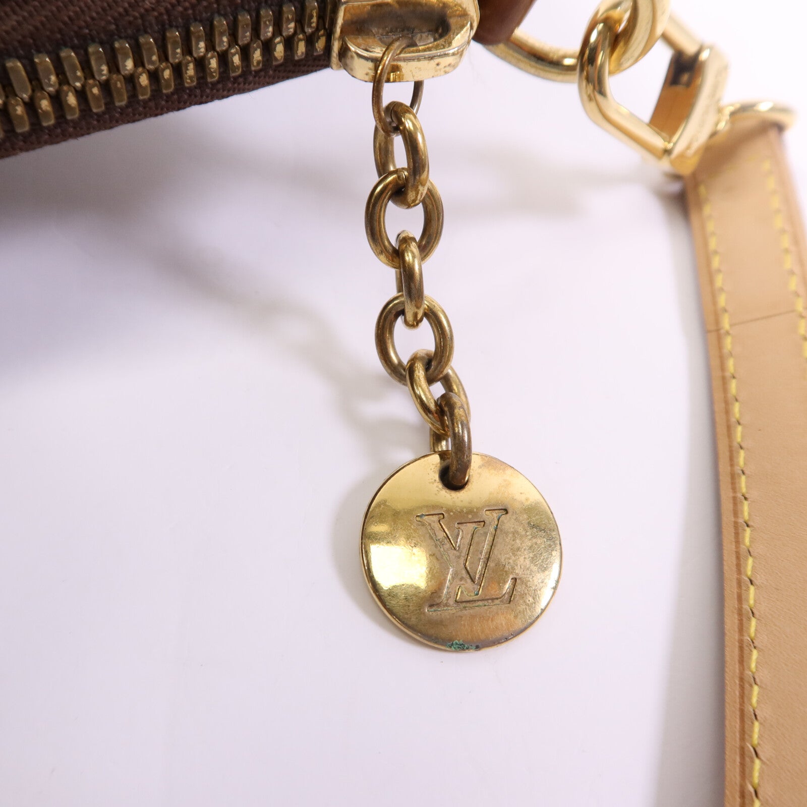 LOUIS VUITTON Monogram Palermo GM金扣手挽肩背兩用袋