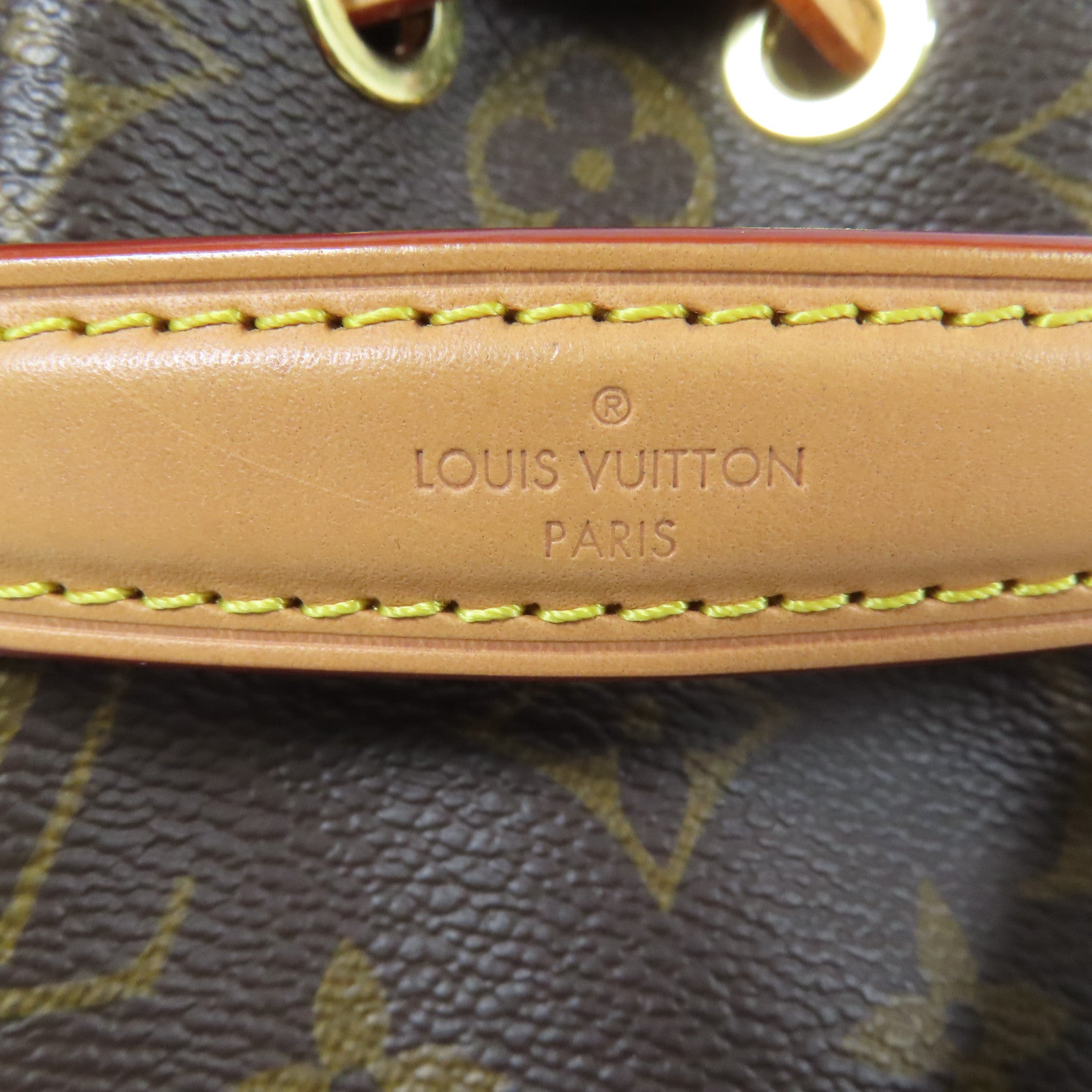 LOUIS VUITTON 【激減優惠】Monogram Nano Noe金扣手挽肩背兩用袋
