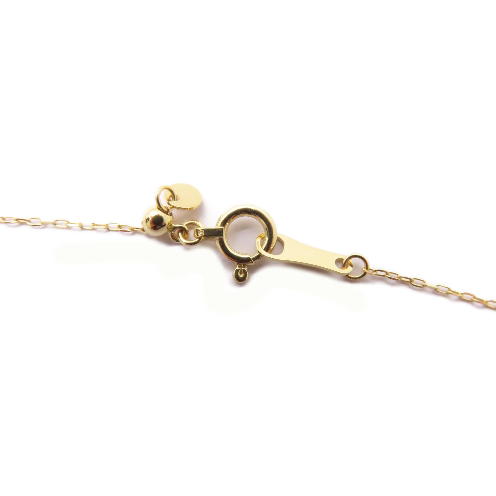 JEWELRY 18K黃金Ruby Diamond Necklace 0.43ct紅寶石/0.15ct鑽石項鍊