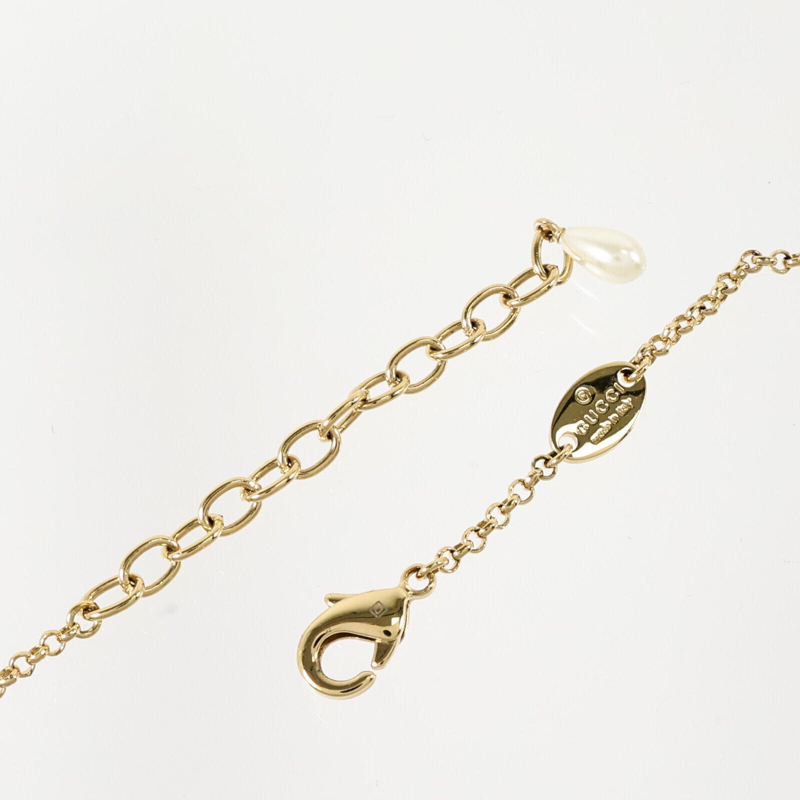 GUCCI 金屬/琺瑯Blondie Pendant Necklace項鏈