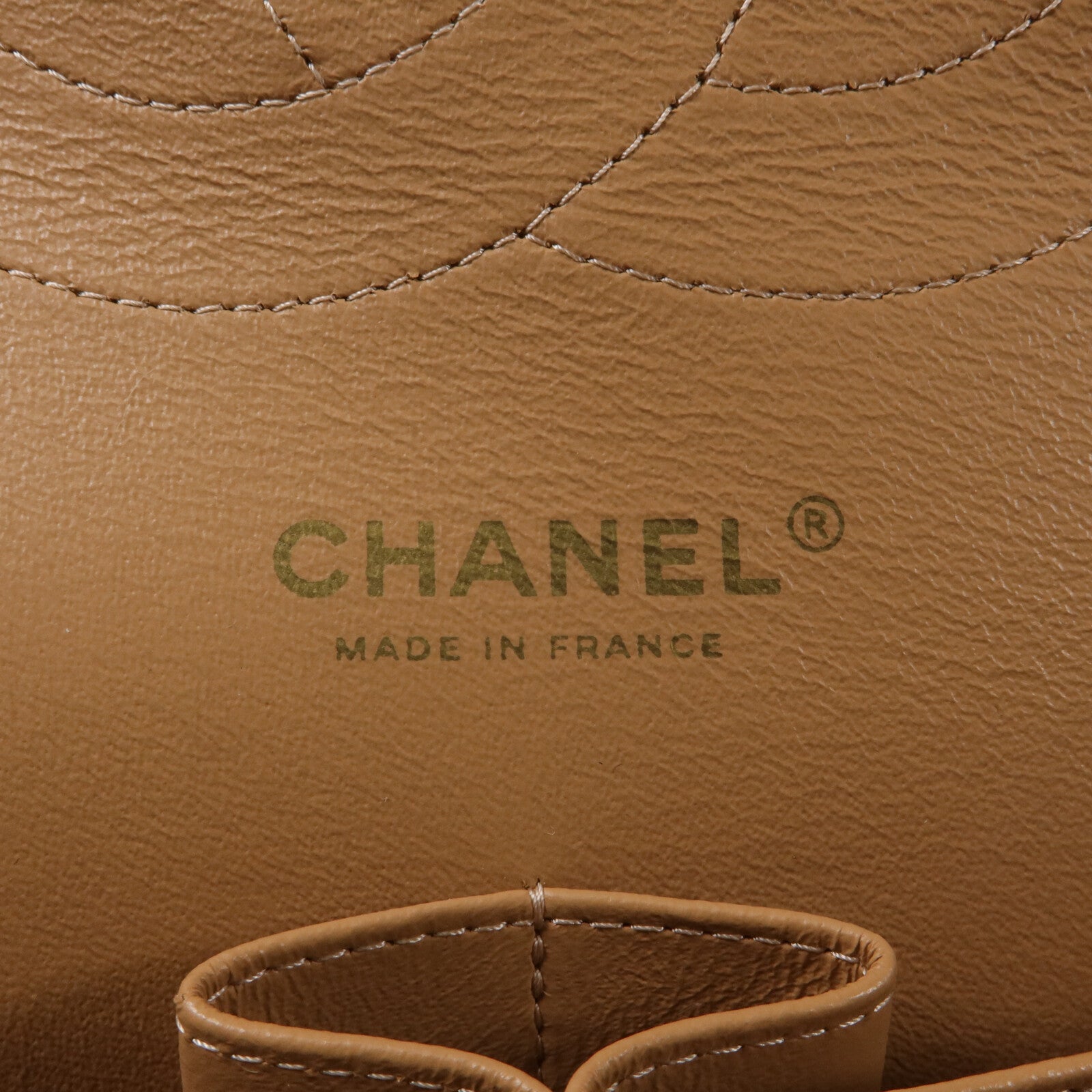 CHANEL 牛皮皮革Large Classic鏈帶肩背袋