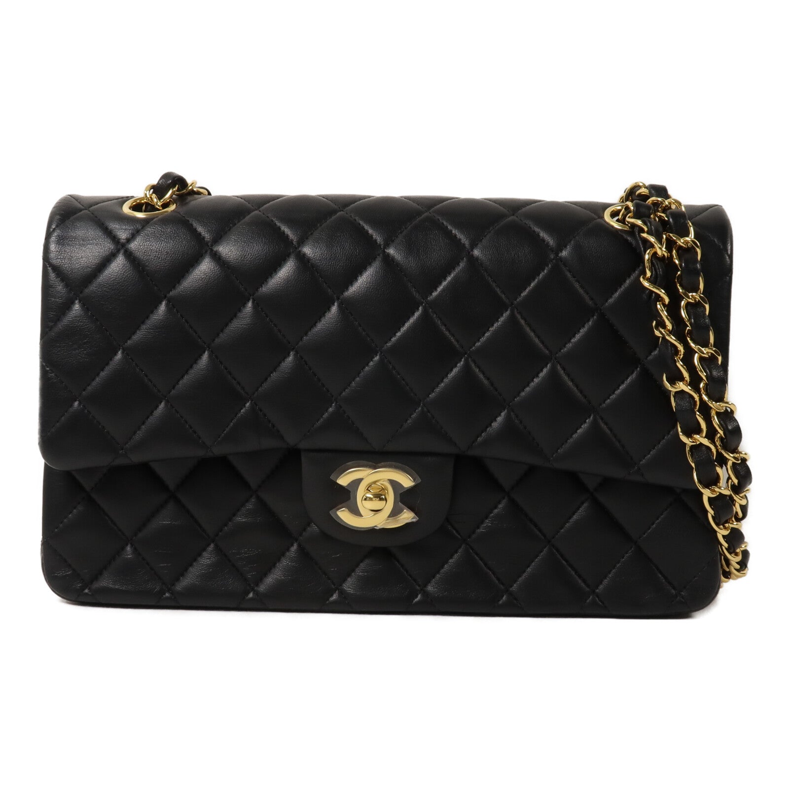 CHANEL 羊皮皮革Classic 25鏈帶肩背袋