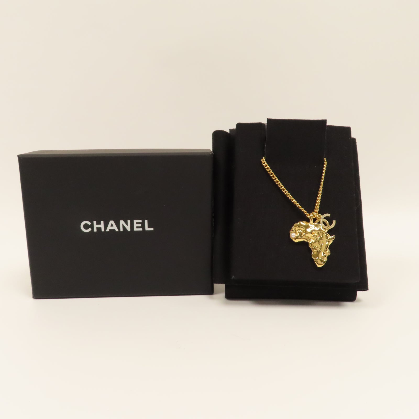 CHANEL 【激減優惠】金屬Necklace項鏈金色