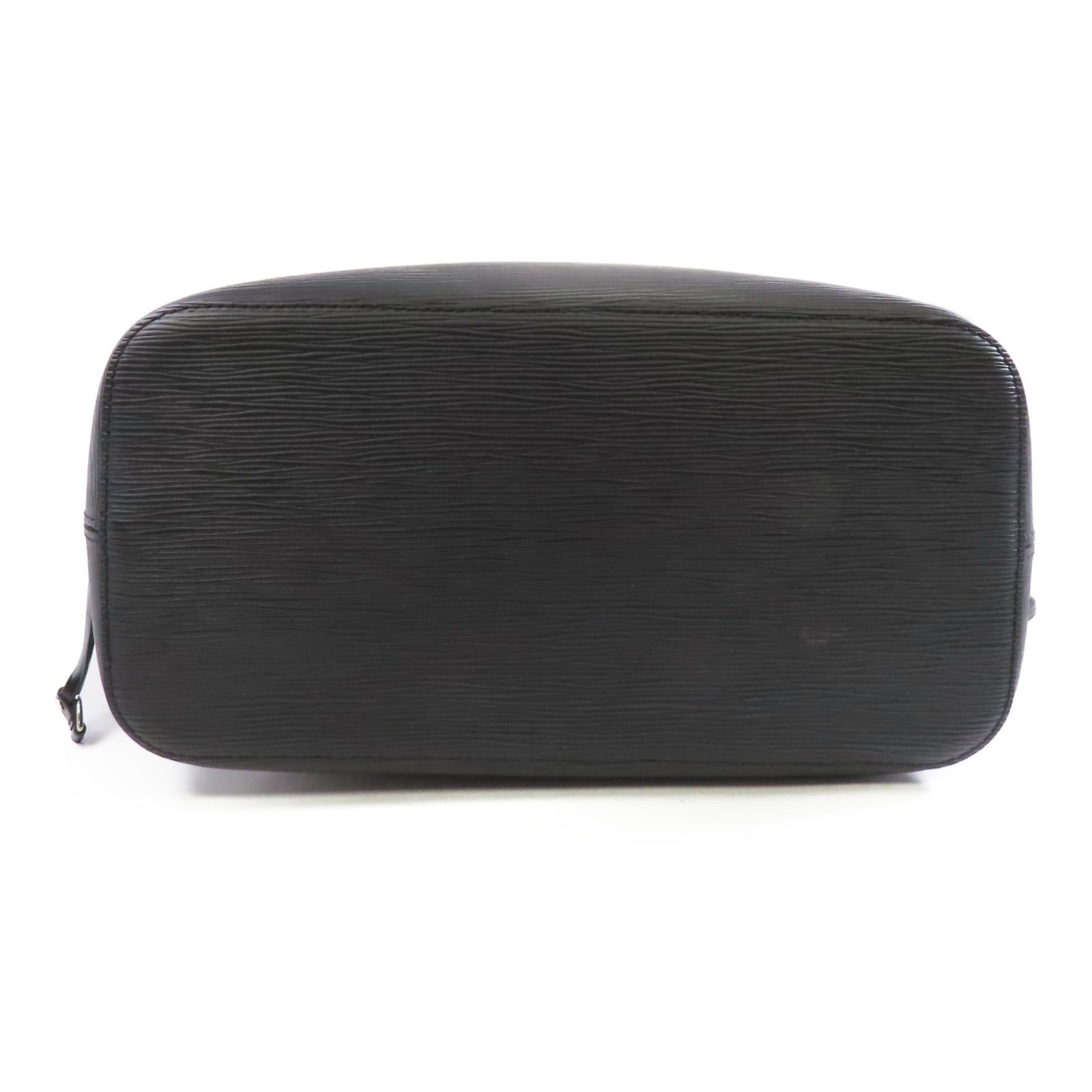 LOUIS VUITTON Epi NeverFull GM銀扣手挽袋黑色