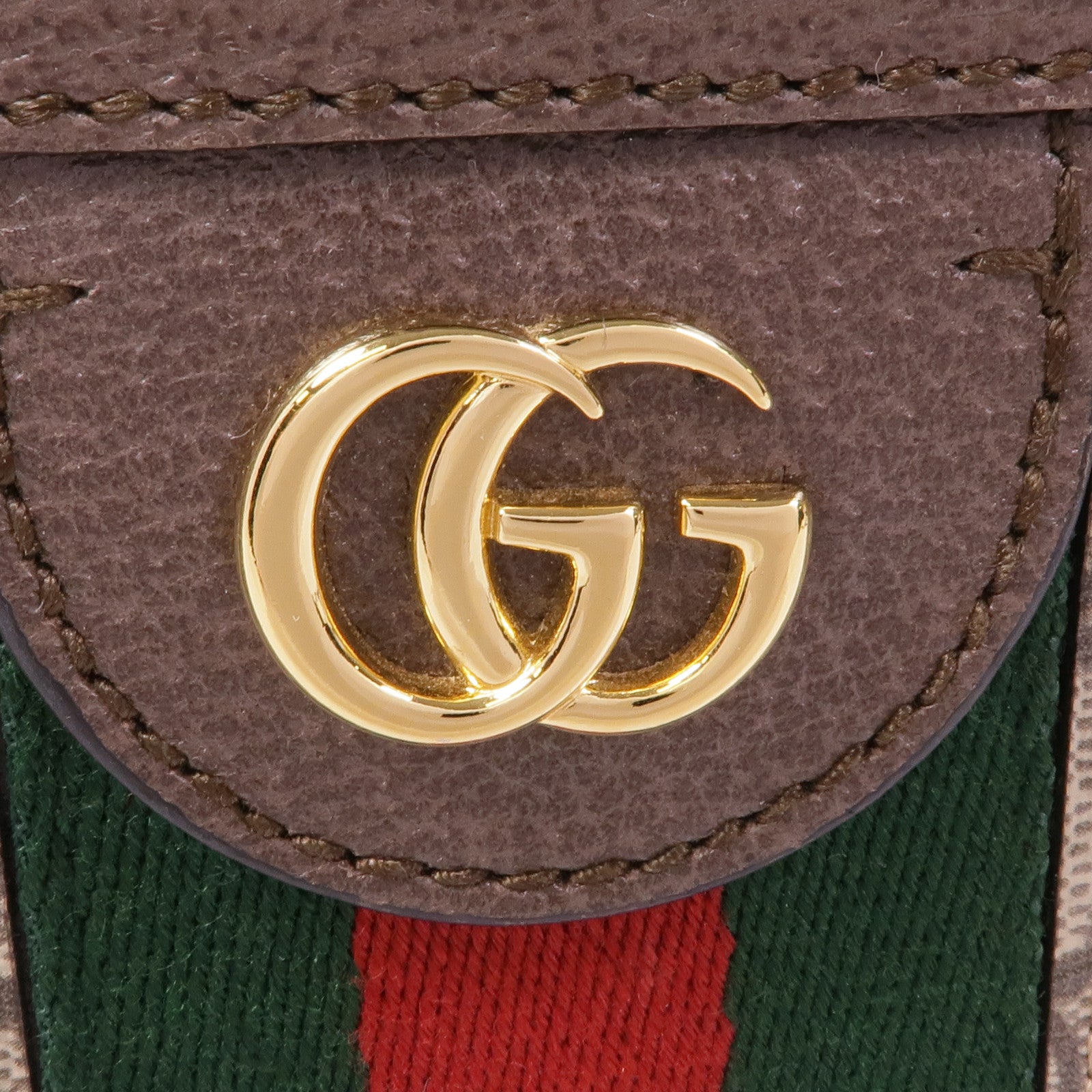 GUCCI 塗層帆布Ophidia GG Mini金扣手挽肩背兩用袋