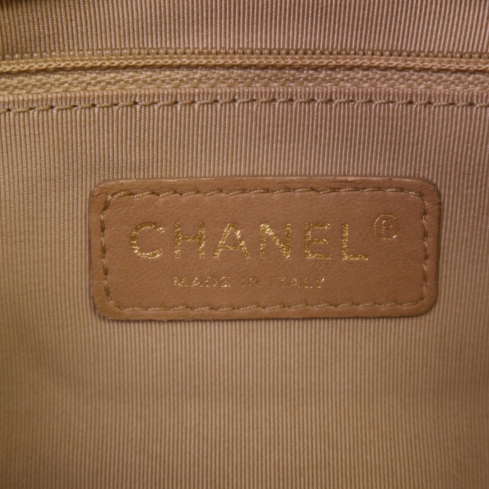 CHANEL 牛皮皮革Chain Shoulder Bag金扣鏈帶肩背袋