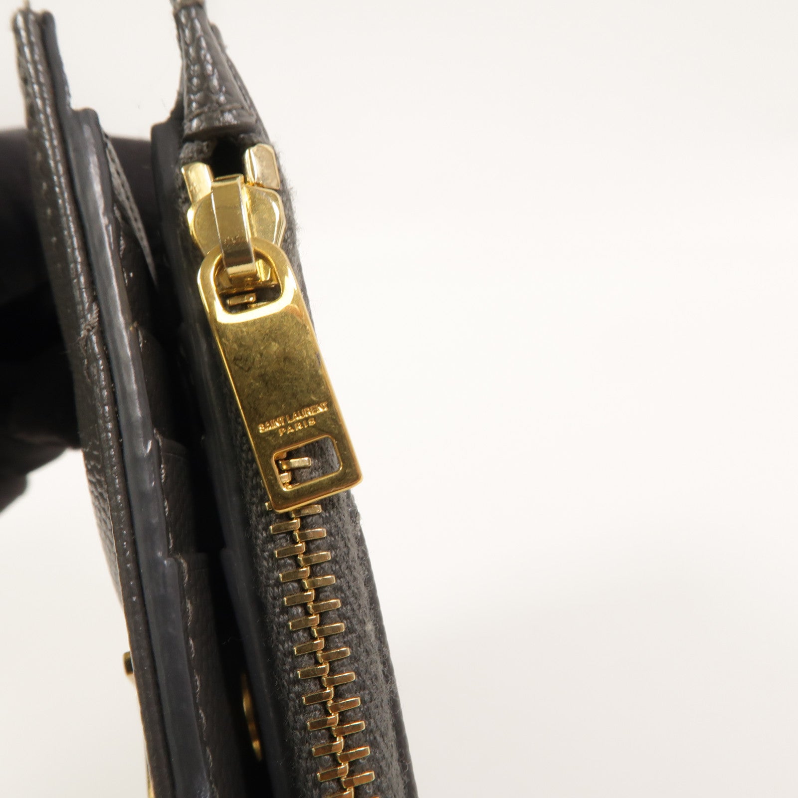 SAINT LAURENT 【激減優惠】牛皮皮革Wallet錢包
