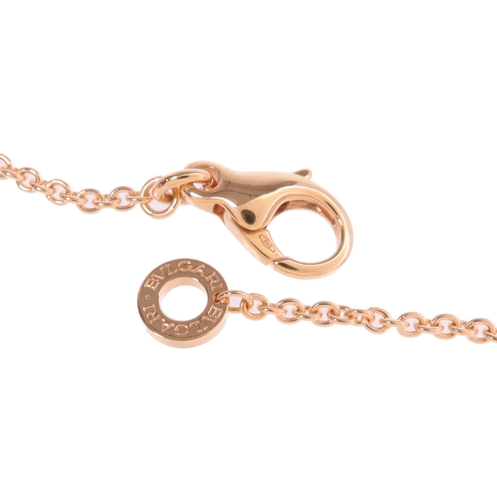 BVLGARI 18K玫瑰金/陶瓷B.zero1 Necklace項鍊