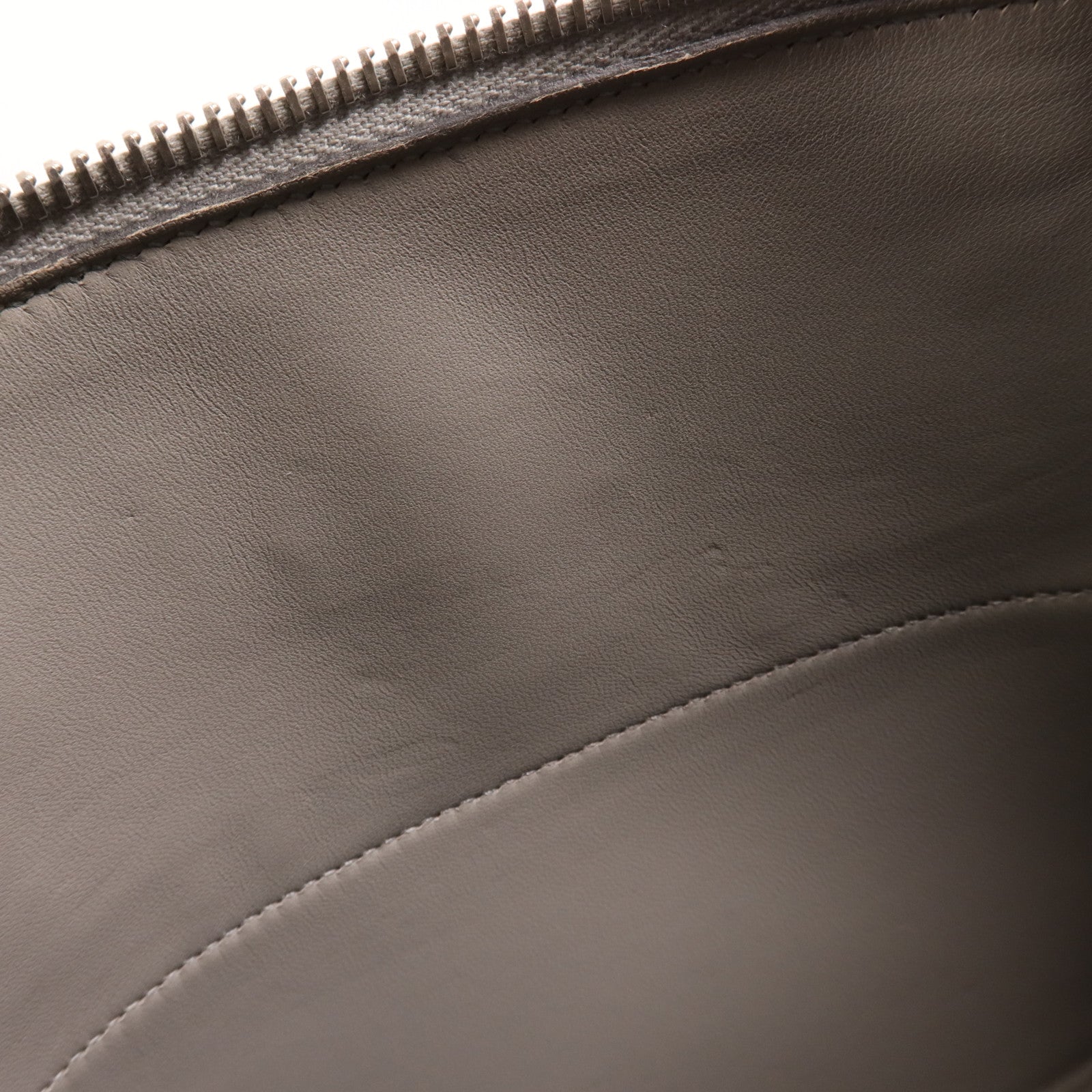 HERMES Epsom皮革Bolide 27銀扣手挽肩背兩用袋Gris Mouette