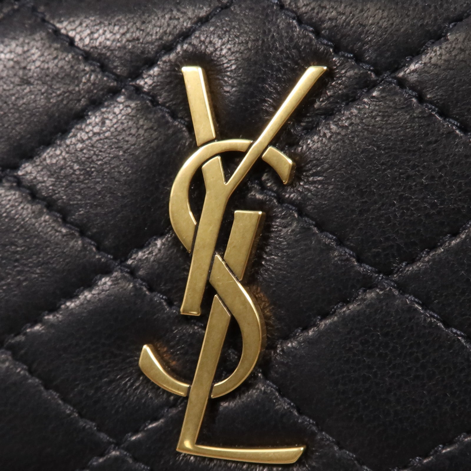 YVES SAINT LAURENT 羊皮皮革Shoulder Bag金扣肩背袋