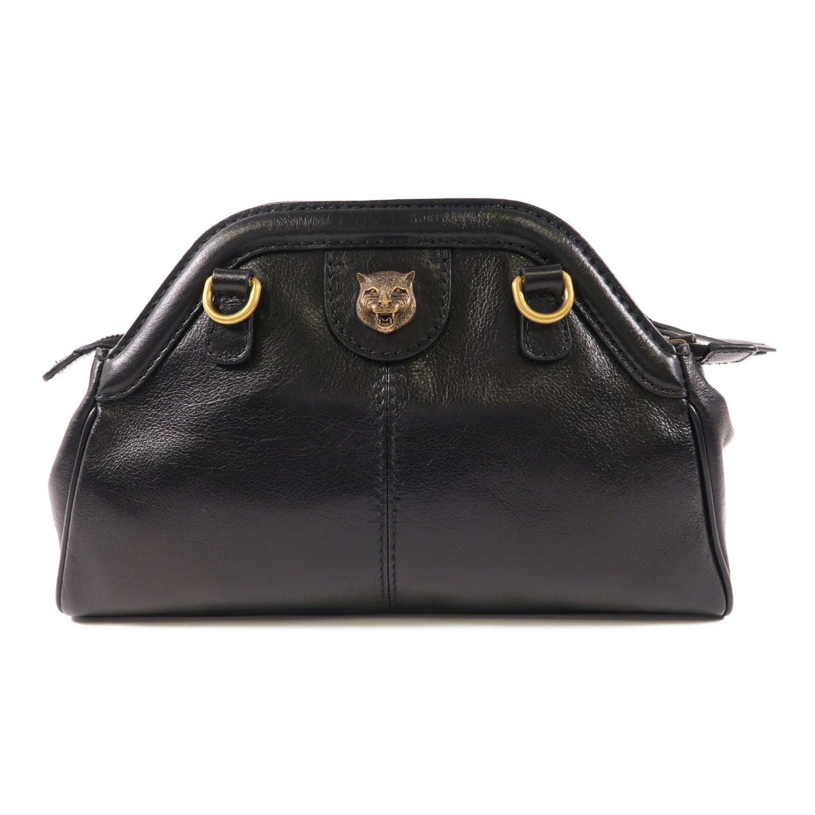 GUCCI 【激減優惠】牛皮皮革Shoulder Bag金扣肩背袋