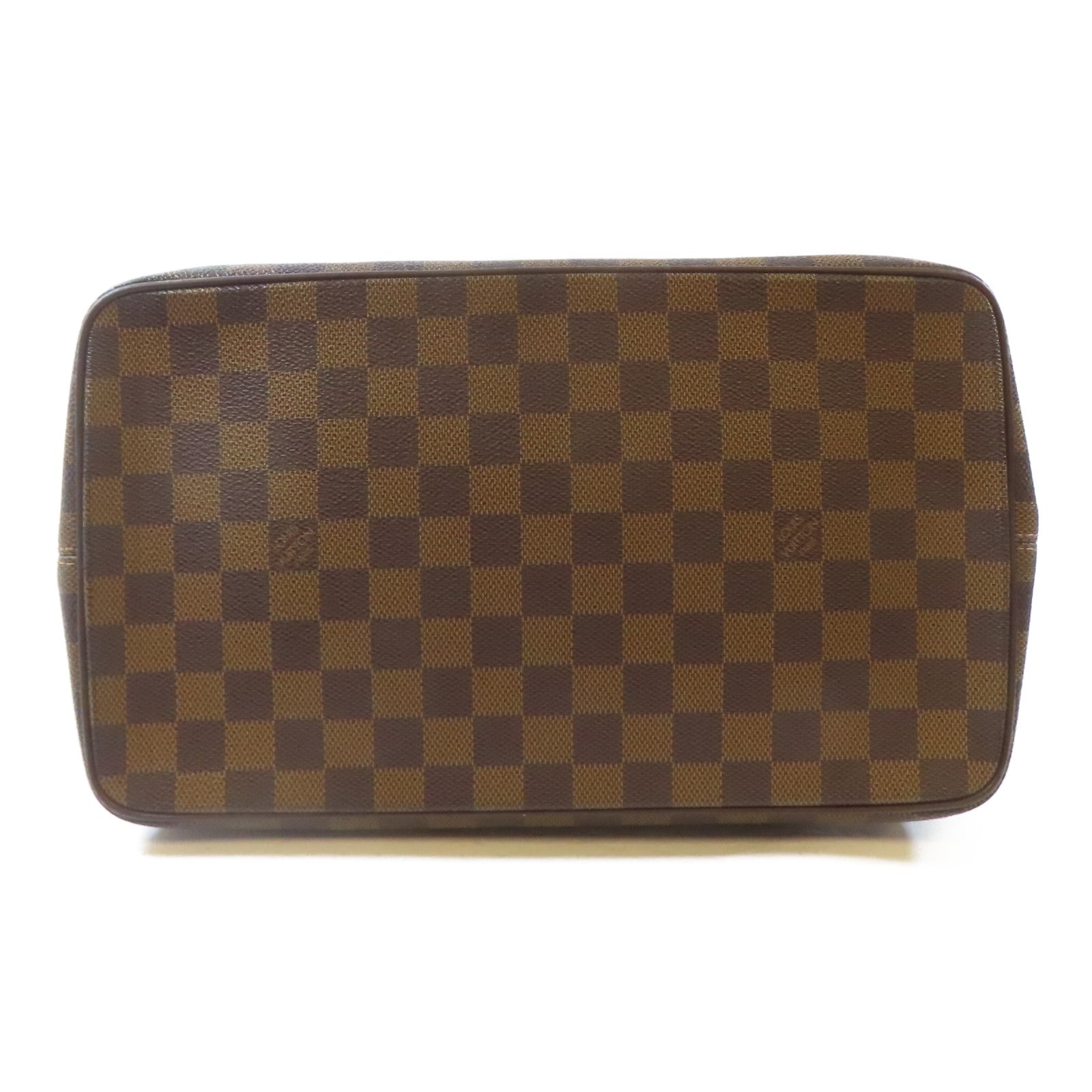 LOUIS VUITTON 【激減優惠】Damier Saleya MM金扣手挽袋啡色