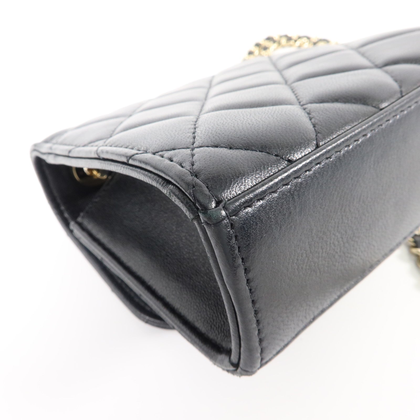 CHANEL 羊皮皮革Trendy CC Mini Wallet On Chain鏈帶肩背袋